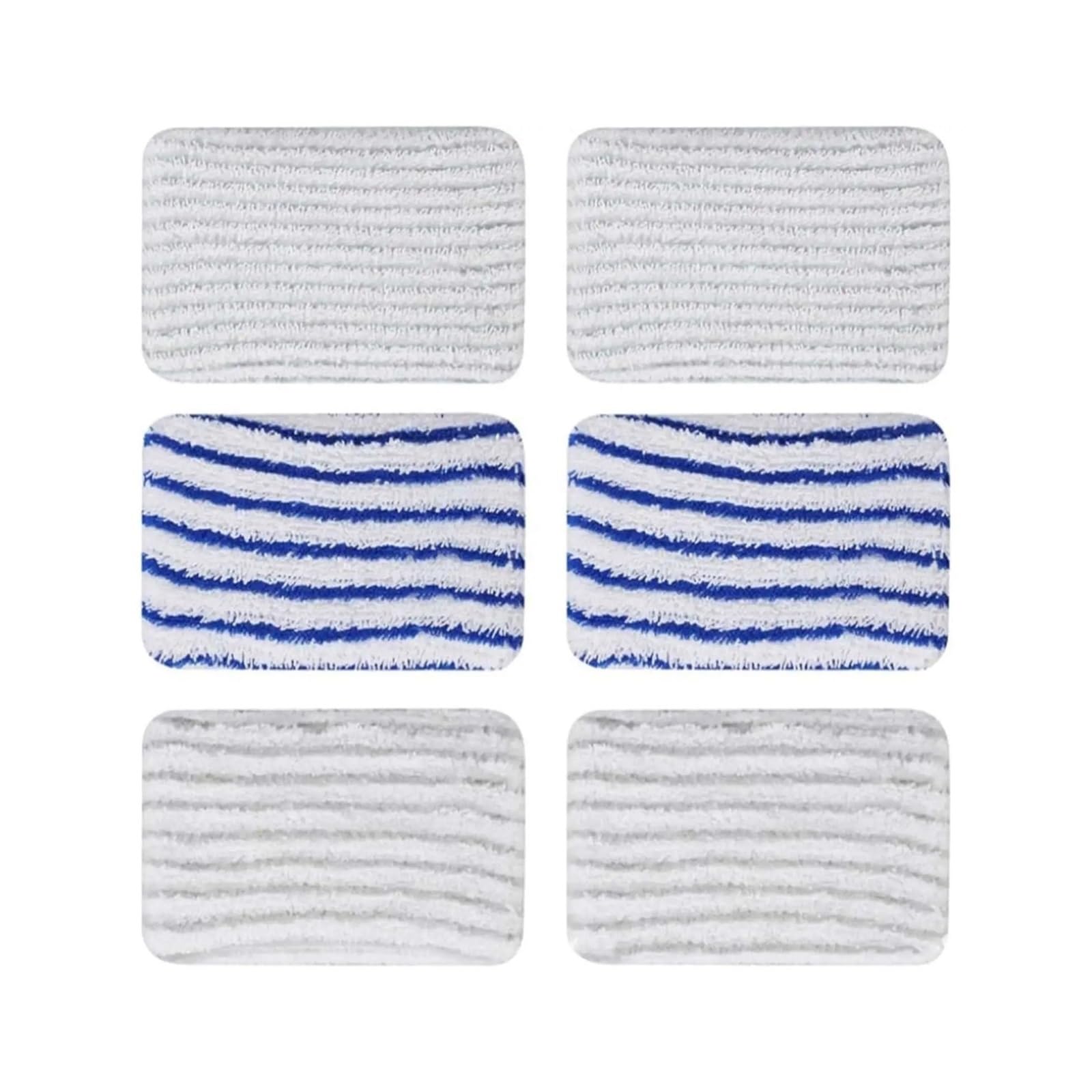 GENTERUN Mop Pads，compatible For Rowenta，ZR850002 ZR005801 ZR005804 RY7/RY8, Microfibre Cloths For Cleaning And Rubbing Floors,vacuum Mop Pads(6pcs1)