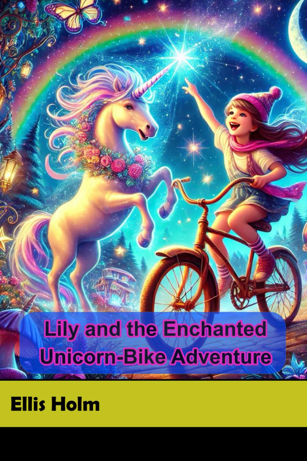 Lily and the Enchanted Unicorn-Bike Adventure: A Magical Journey Through Secret Realms, Riddles, and Friendship