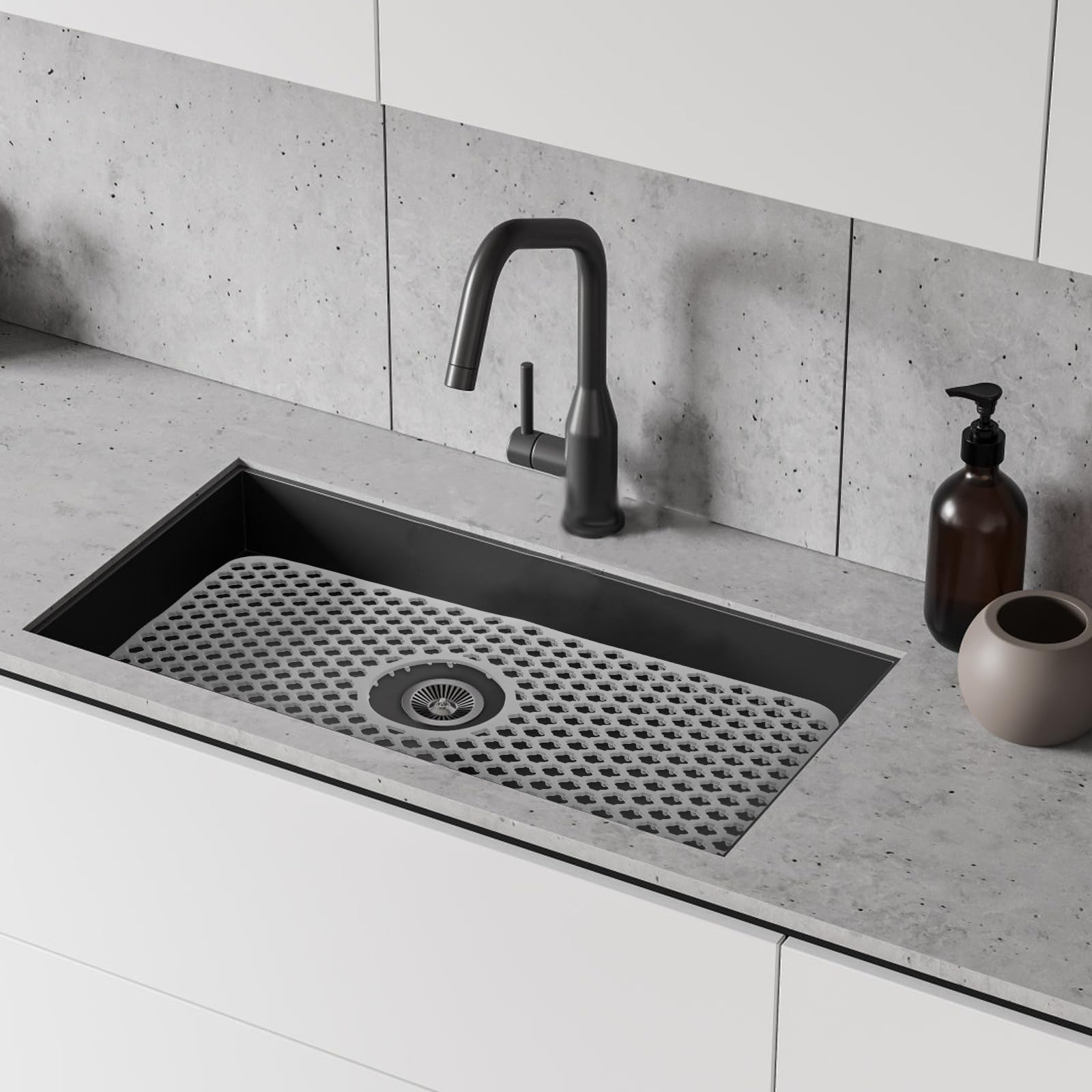 GALPADA Tappetino in Silicone Antiscivolo per Lavello Cucina, Protezione Lavandino Facile da Usare, per Uso Domestico in Cucina
