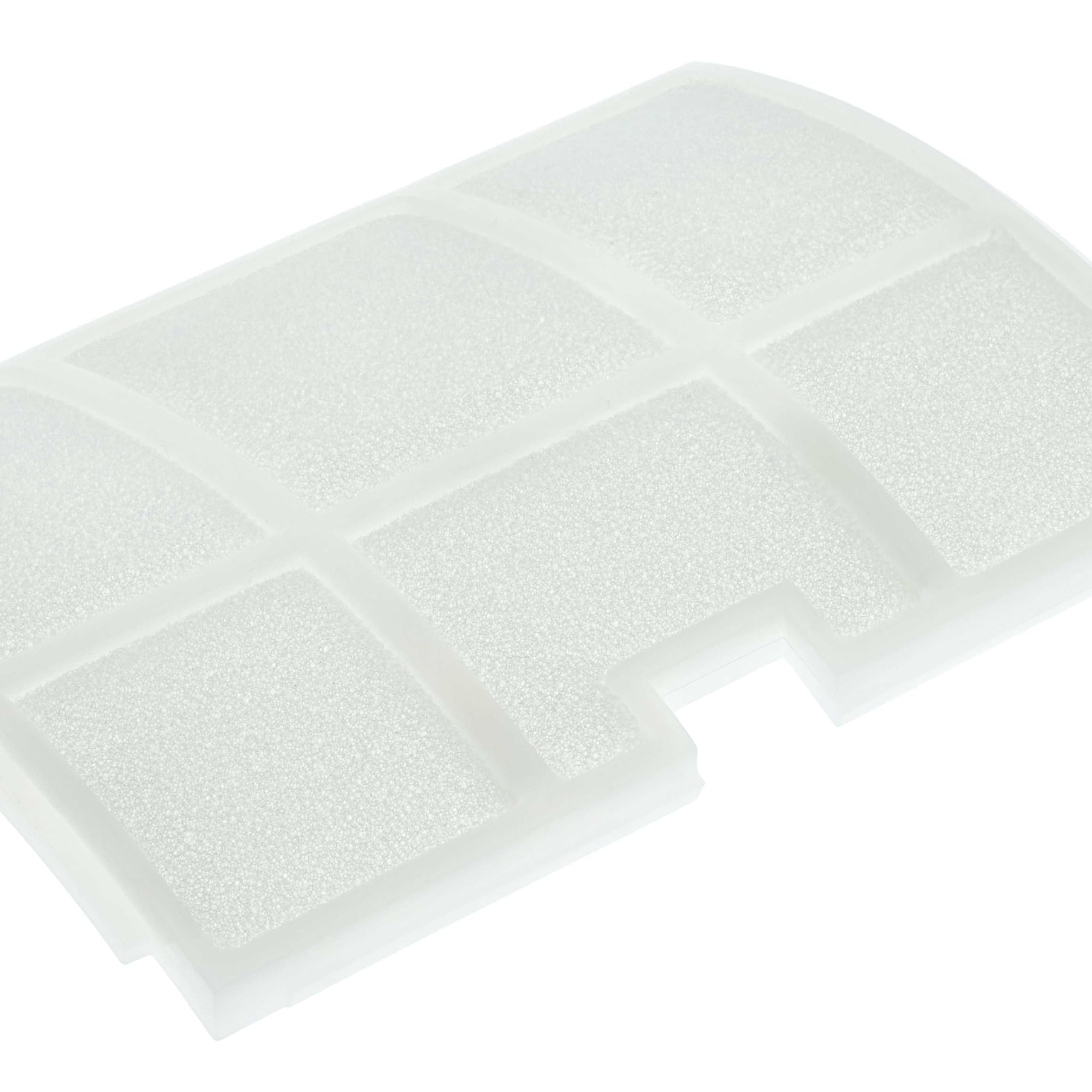 vhbw 10x Filtro reemplaza Sebo 5143 para aspiradora - Filtro de aire de salida, blanco
