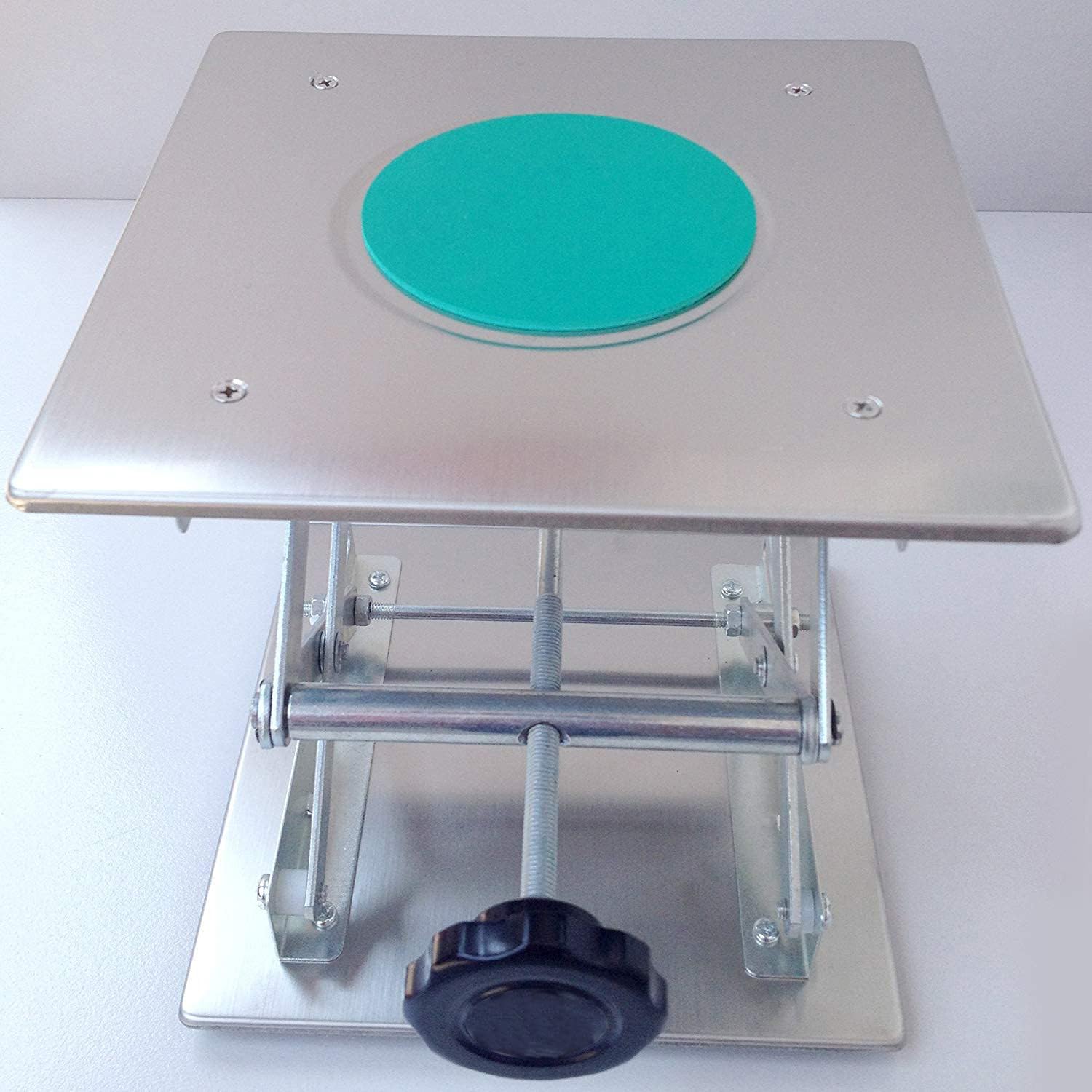 FreeTec Edukacyjne stoliki podnoszone platformy laboratorium podnośnik nożycowy platforma stojąca LAB (20 cm x 20 cm)