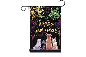 Louise Maelys Happy New Year Outdoor Decorations