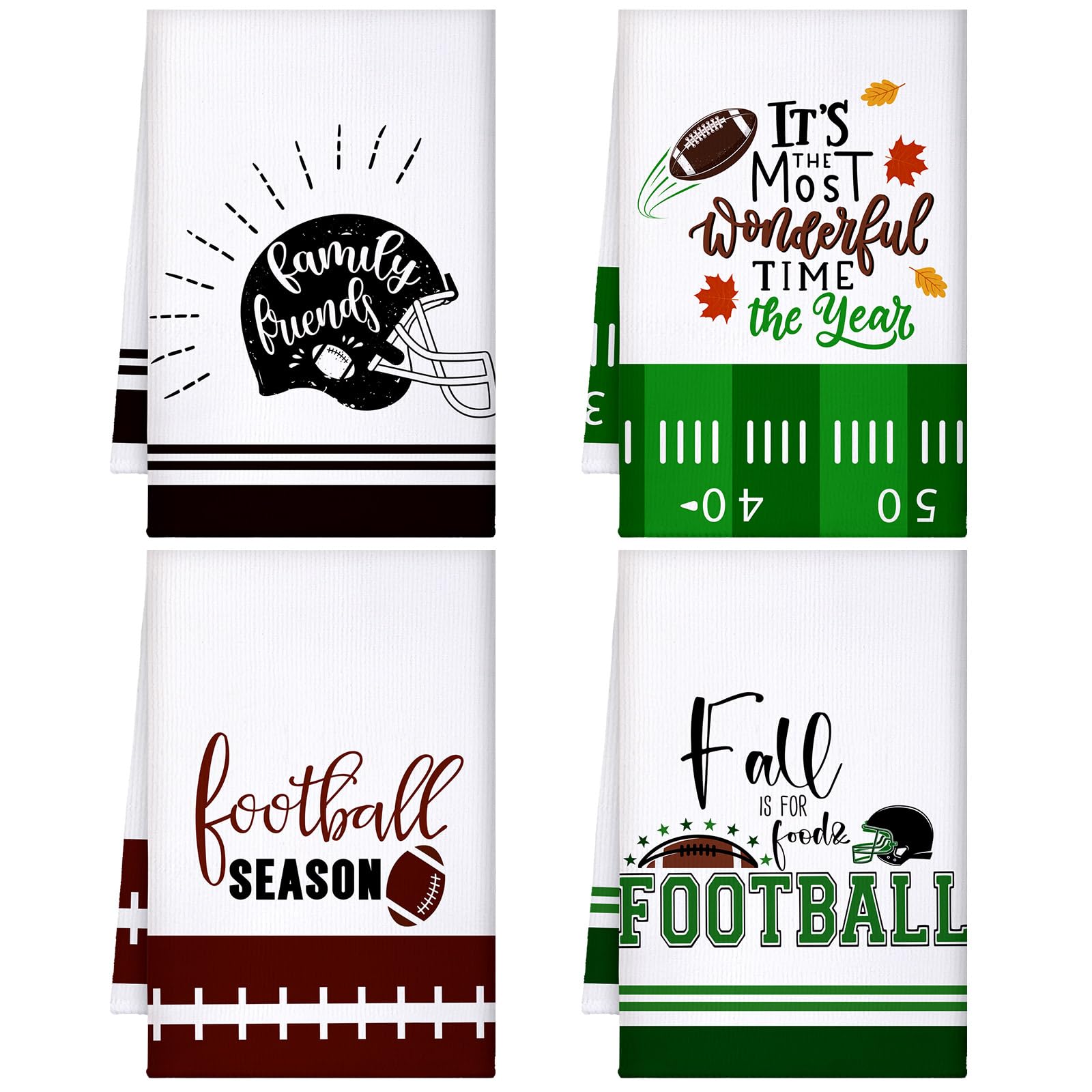 Toallas de cocina de rugby absorbentes Mixweer para un secado eficaz