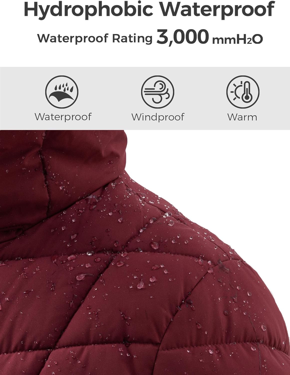 wantdo Women's Puffer Jacket Warm Padded Winter Coat Long Quilted Jacket (Available in Plus Size) - Image 5