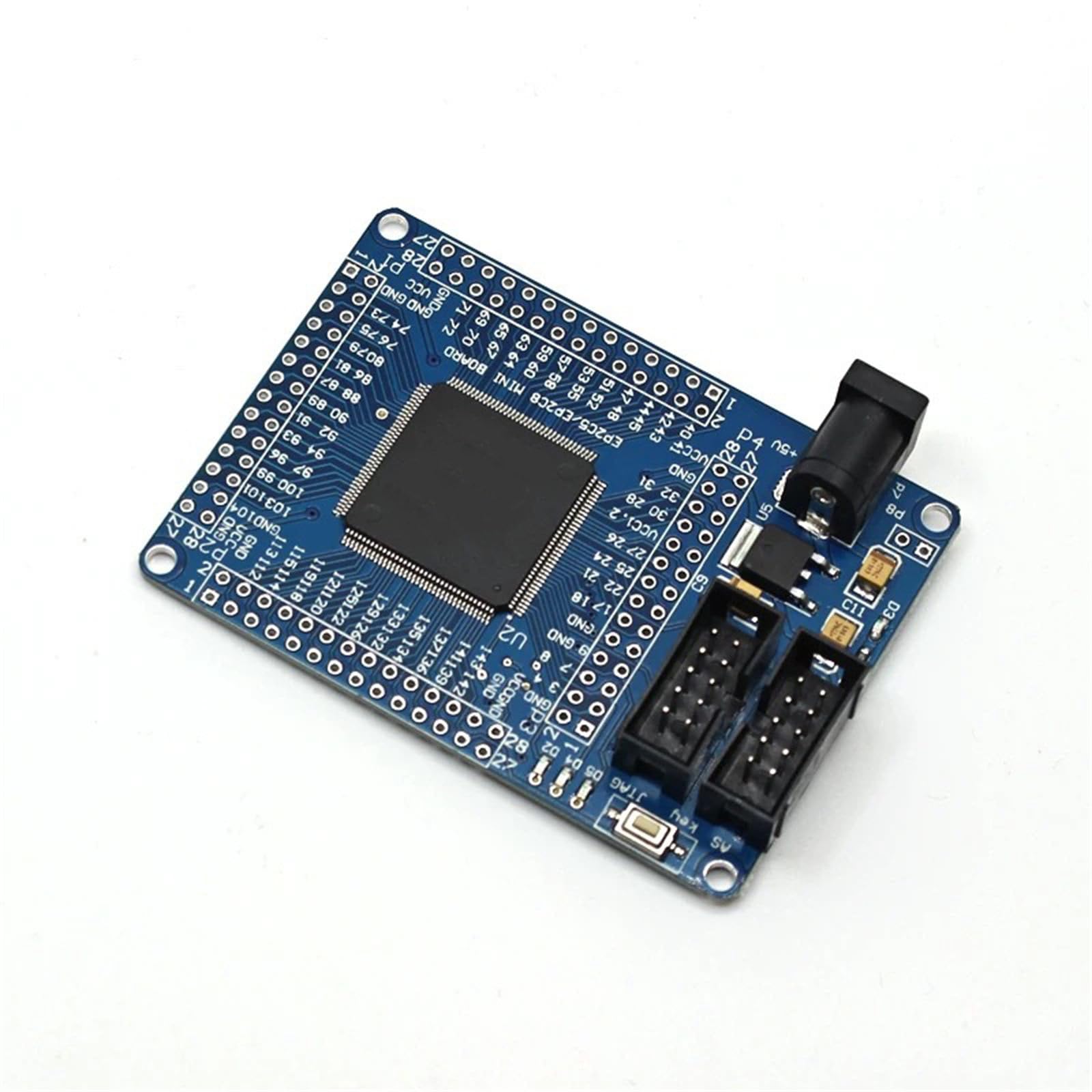 Scheda di apprendimento FPGA EP2C5T144 portatile per progetti di progettazione di circuiti e compatibilità dei dispositivi esterni Sviluppo FPGA educativo