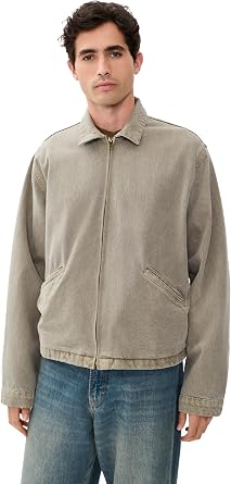 Asher Men's Zed Zip Twill Jacket