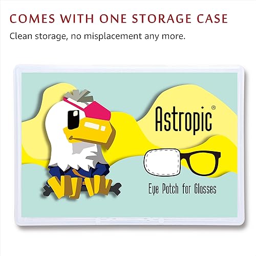 Miniatura 5 de Astropic Parche grande de seda para ojos de adultos y niños, lentes grandes para cubrir cualquier ojo (grande, violeta)
