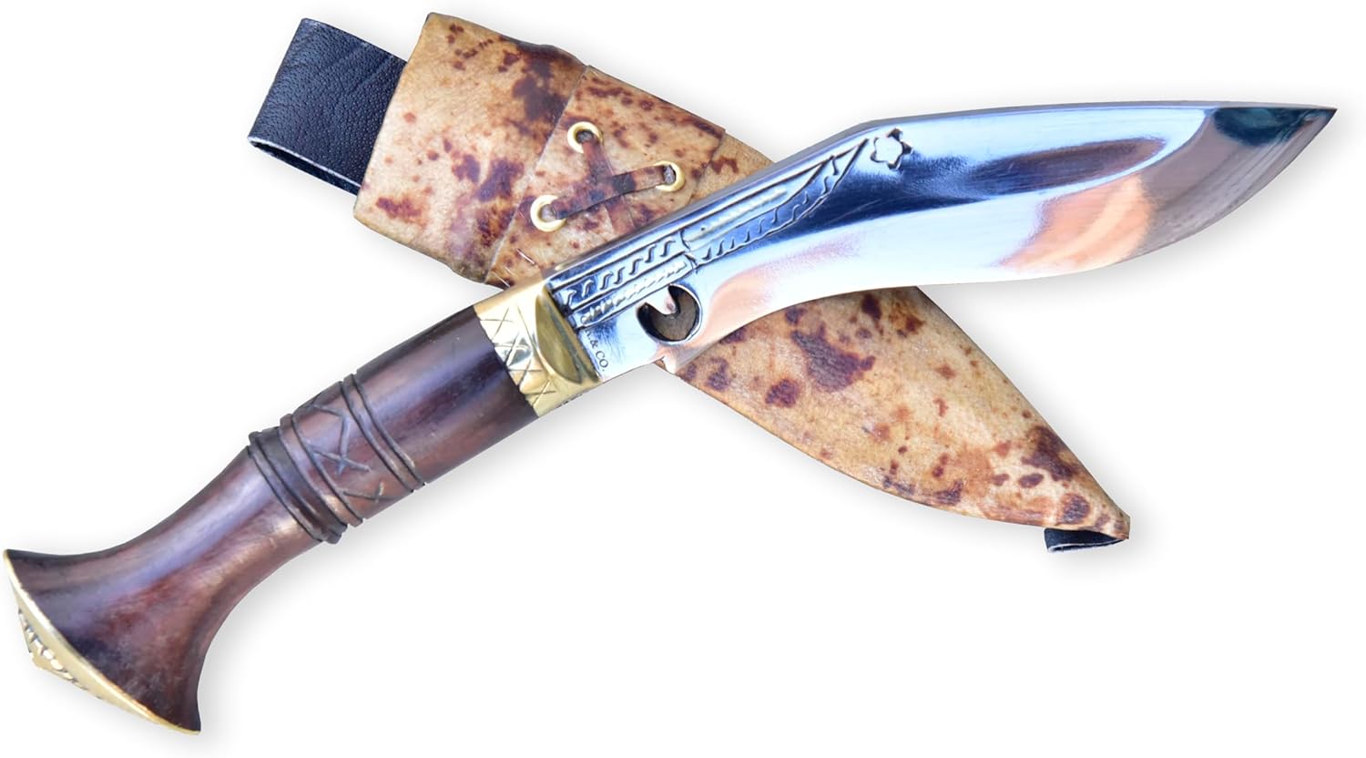 GK&CO. Kukri House Genuine Kukri/Khukuri - 5 Inch Blade Cheetlange Authentic Kitchen Knife Handmade in Nepal
