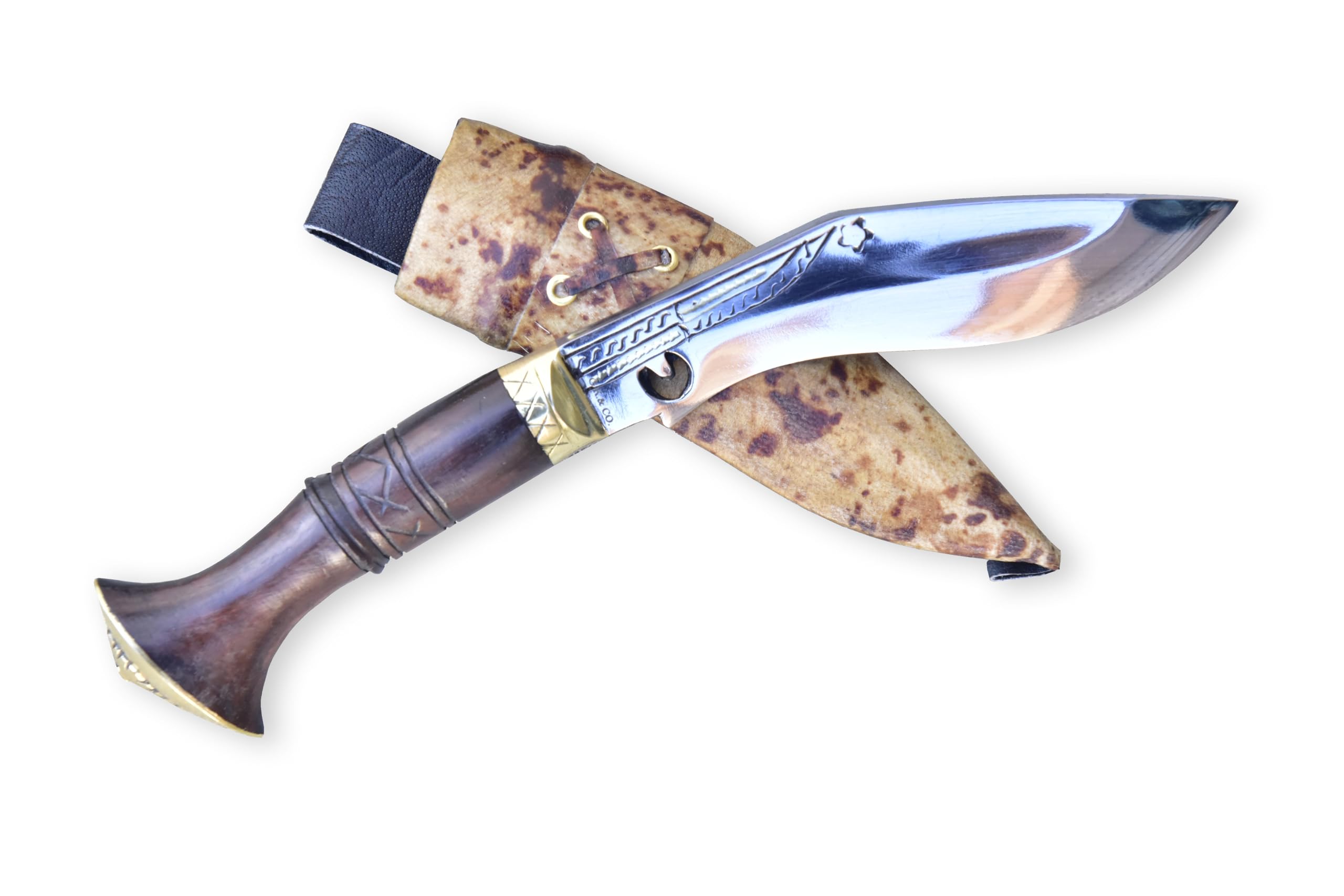 GK&CO. Kukri House Genuine Kukri/Khukuri - 5 Inch Blade Cheetlange Authentic Kitchen Knife Handmade in Nepal