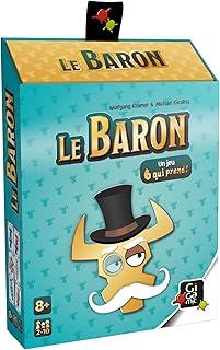 Comprar Gigamic - El Barón - Un Juego Seis Que Lleva - Juego de Cartas para Toda la Familia con más giros y diversión, de 2 a 10 Jugadores, a Partir de 8 años.