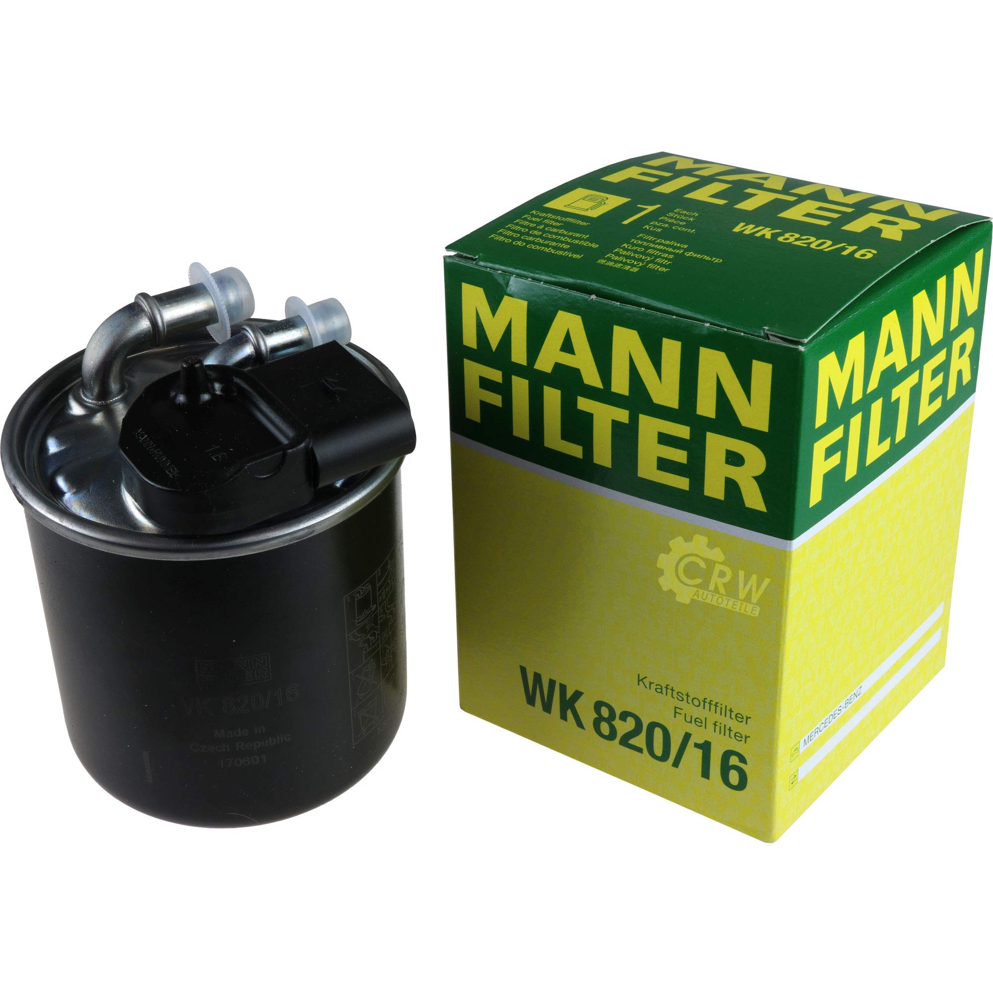 Paquete de inspección Kit de mantenimiento de filtros con filtro de aceite HU 7010 z, filtro de aire C 42 192/1, filtro de combustible WK 820/16, filtro de habitáculo CUK 3540, tornillo de