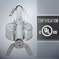 Vista 6 de Hubbell-Raco 926 – Caja de cableado para ventilador de techo