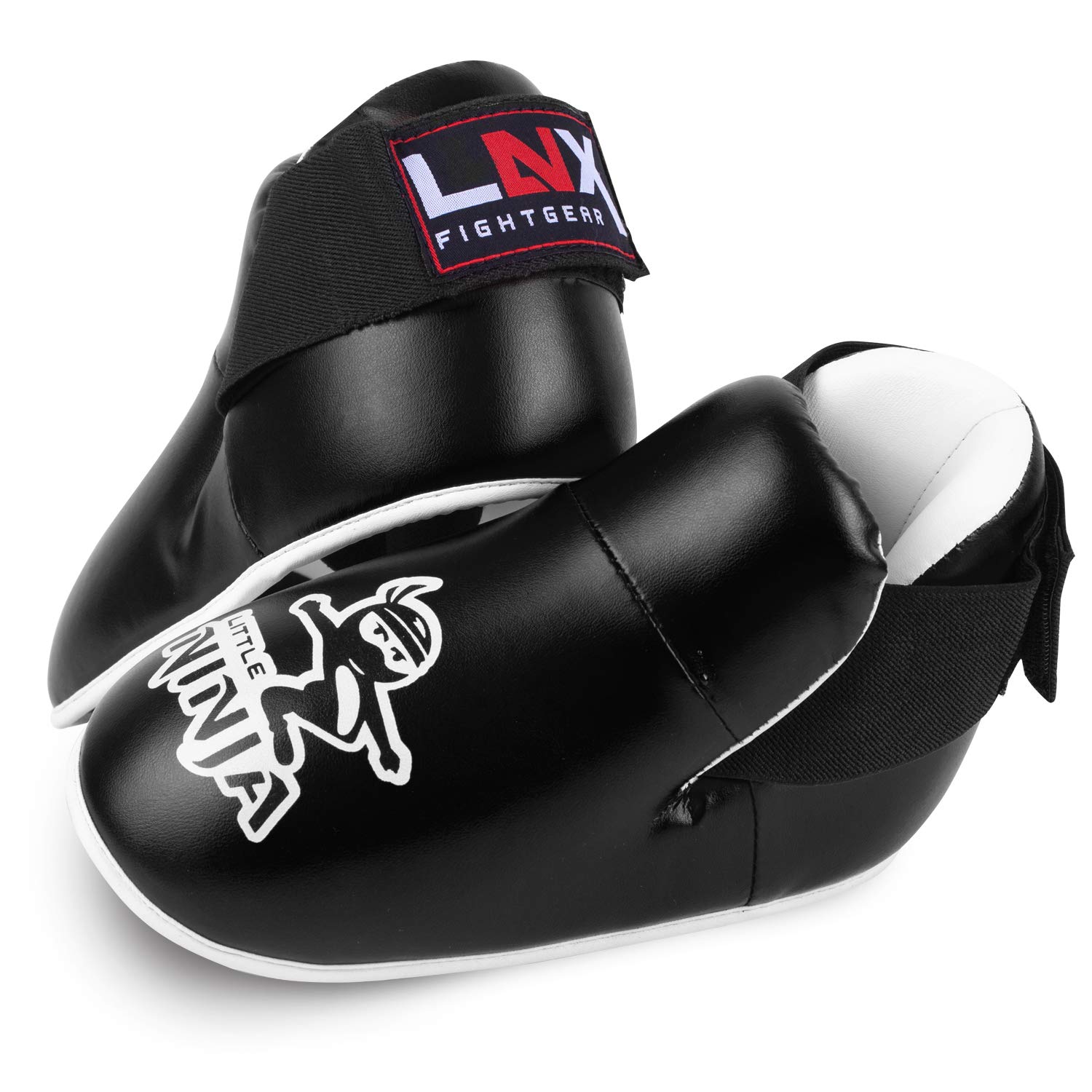LNX Fußschützer Kinder Little Ninja - ideal für Kids Kickboxen TKD Karate Kampfsport