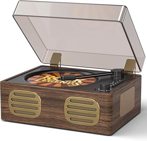 Miniatura 11 de Reproductor de CD portátil para el hogar con altavoces mejorados, entrada y salida Bluetooth, reproductor de CD de escritorio recargable con Rosa