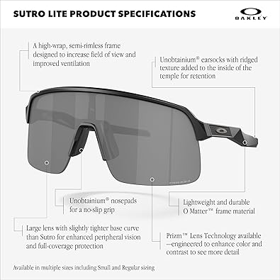 Oakley Mens OO9463 Sutro Lite Rectangular Sunglasses