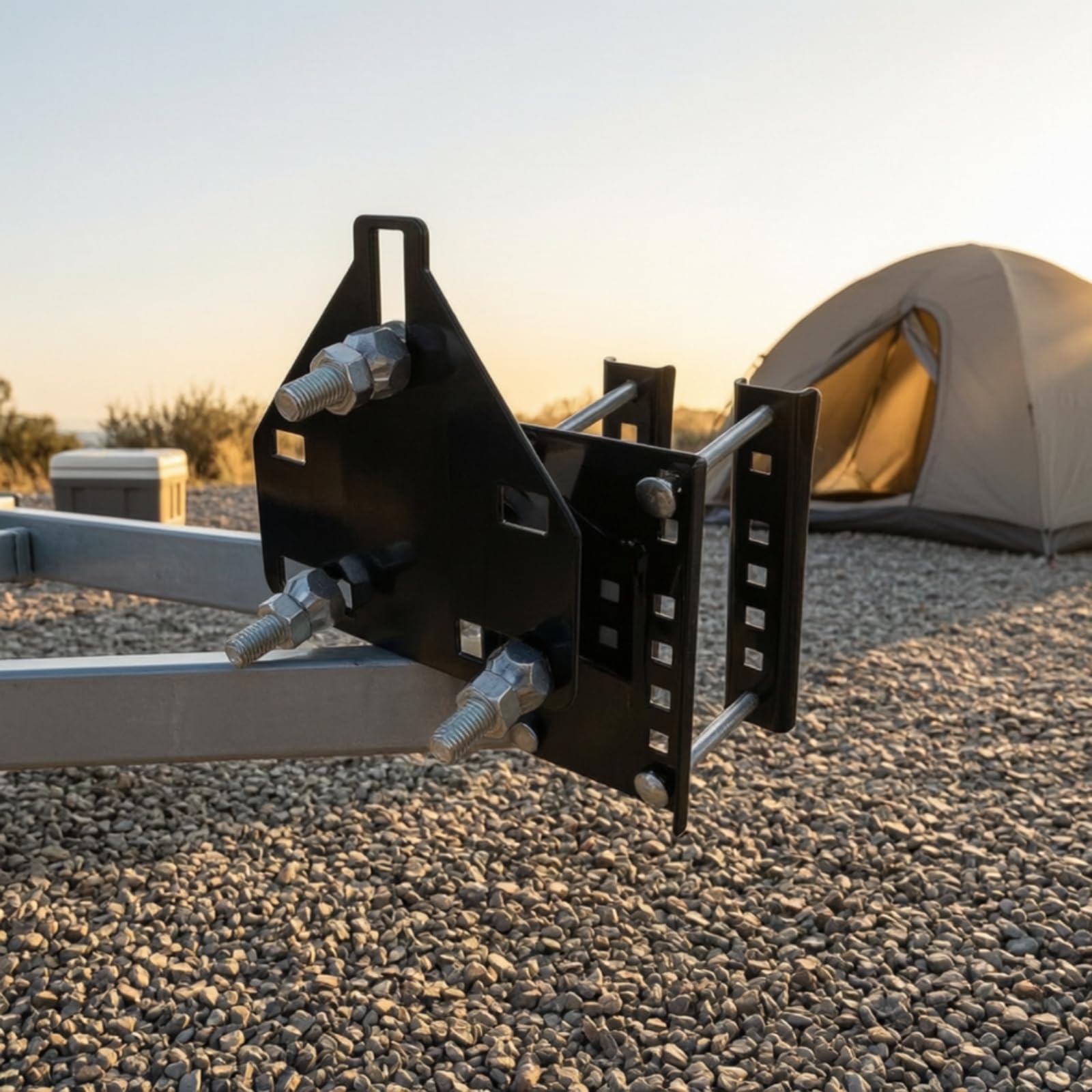 Reserveradhalter mit Montageplatte Reserveradhalter zu montieren Ersatzradhalterung für Wohnwagen