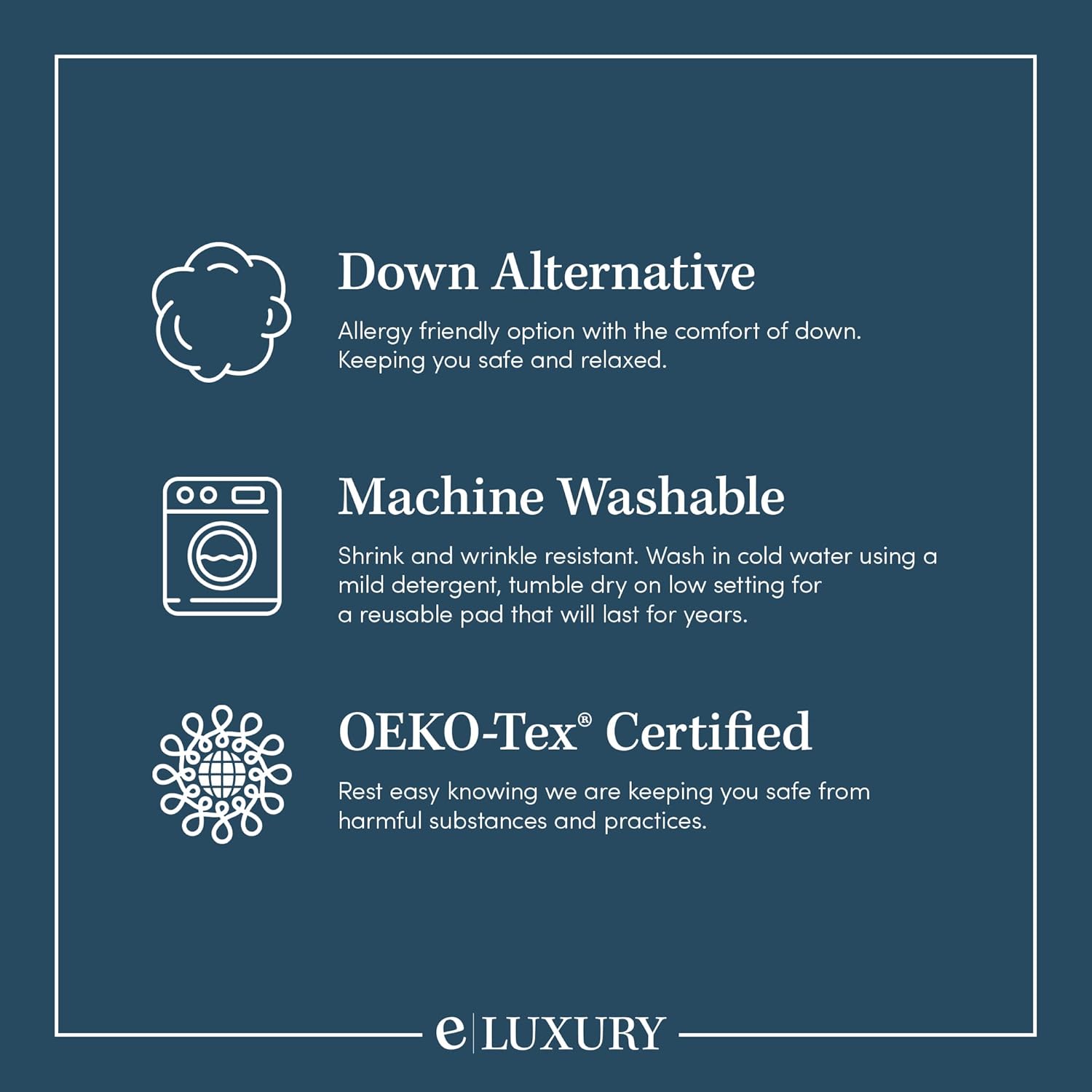 ExceptionalSheets Pillow Top Mattress Pad - Found in Marriott Hotels with Fitted Skirt and 18" Deep Pockets - Supportive Pillowtop Mattress Pad Cover with Cluster Fiber - Twin Size