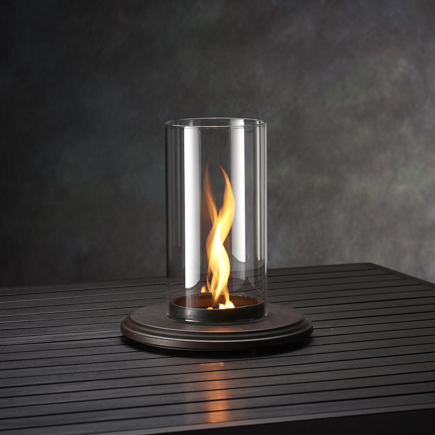 Best Tabletop Fire Pit for Patio Tables: Outdoor GreatRoom Intrigue Lantern Review