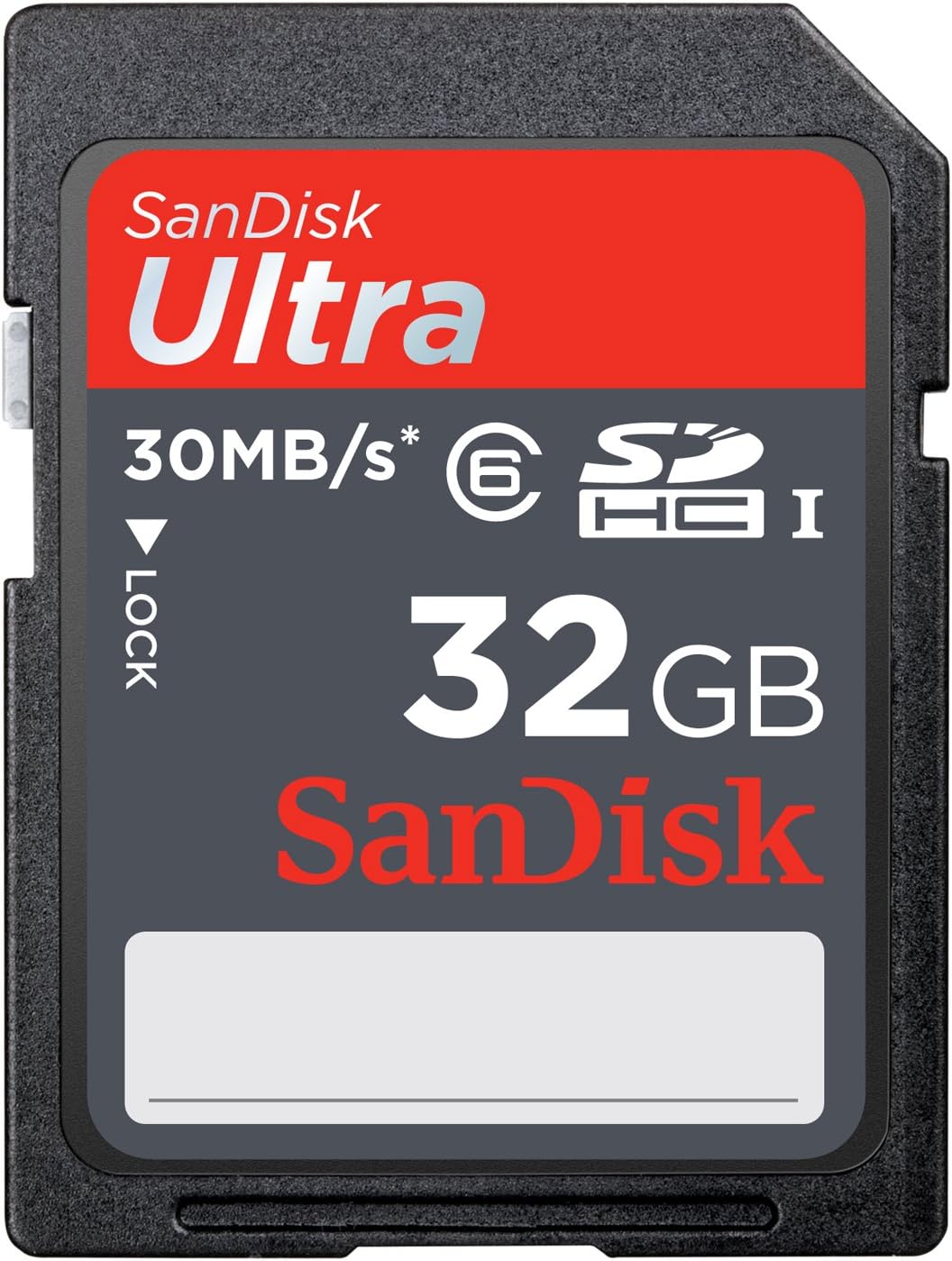 SanDisk Ultra 32GB SDHC Class 6 Flash Memory Card Speed Up To 30MB/s- SDSDH-032G-U46