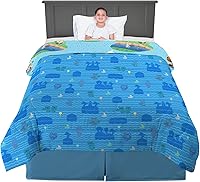 Vista 55 de Franco Ropa de cama para niños, edredón de microfibra suave, tamaño matrimonial, PJ Masks Paw Patrol Girls