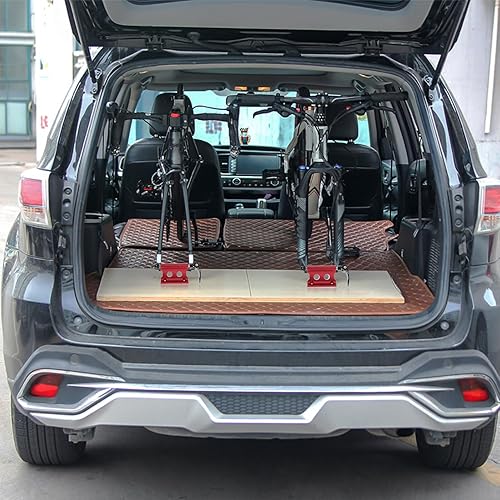 Miniatura 3 de GANAZONO Aleación de aluminio de liberación rápida bloque de montaje de horquilla de bicicleta frontal Clip fijo ligero para techo vertical