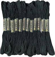 Vista 12 de Hilo de bordar, 12 madejas de color arcoíris, pulsera de la amistad, hilo de bordado de punto de cruz, hilo de hilo para hacer pulsera, hilo de hilo