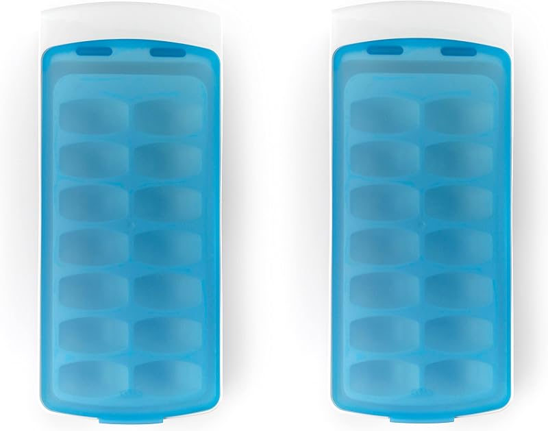 Good Grips Paquete de 2 bandejas para cubitos de hielo antiderrames
