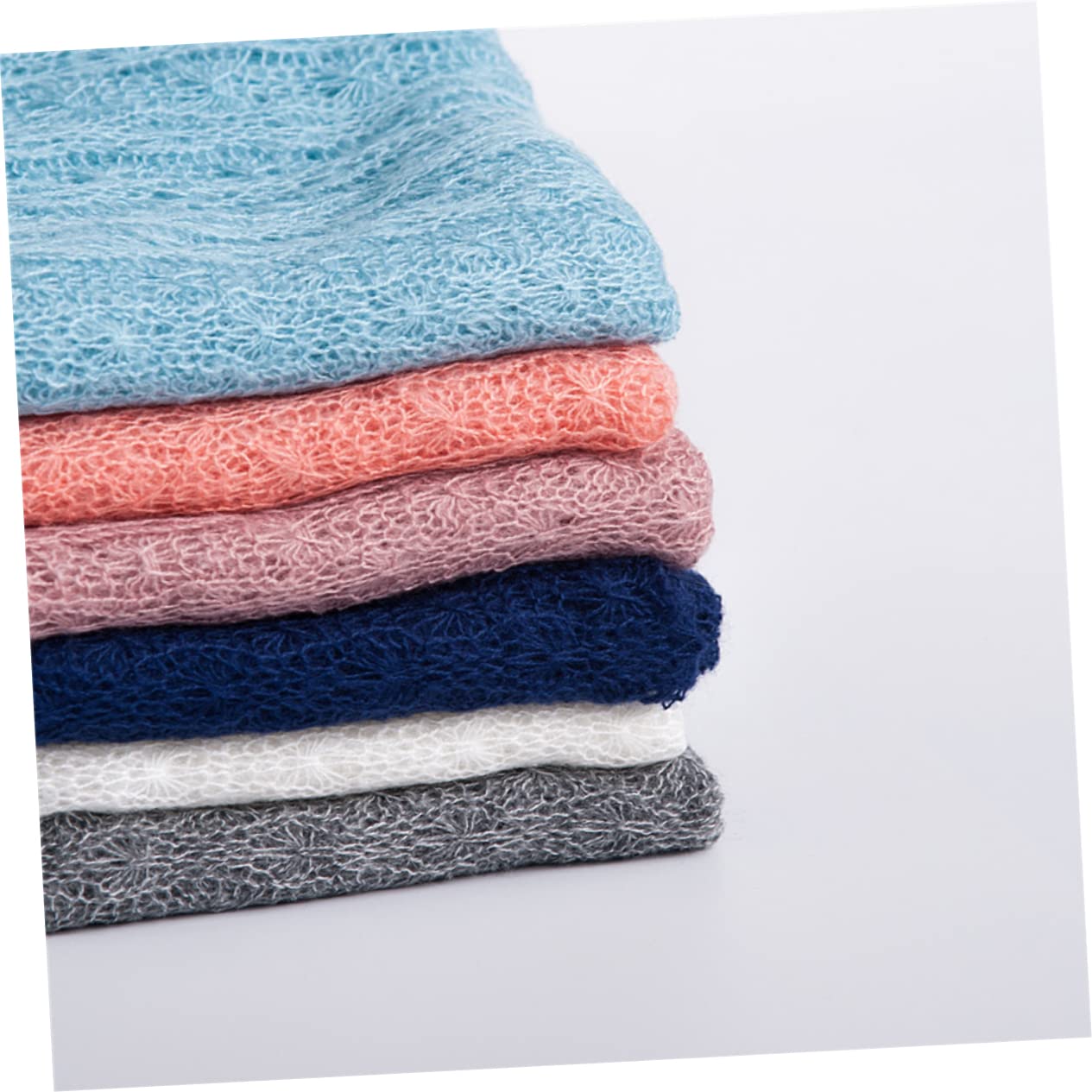 ibasenice Rekwizyty Do Zdjęć Noworodków - Mohair Wrap Swaddle Akcesorium Do Fotografii Dziecięcej Wygodne I Urocze Idealne Dla Rodzin Z Małymi Dziećmi Otulacz Do Studia Fotograficznego