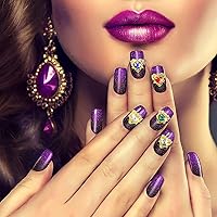 Vista 4 de 30 Pcs Heart Nail Charms and Crystals for Nails Heart Charms for Nails Green Blue Red Heart Nail Rhinestones Big Crystals Nail Gems 3D Heart