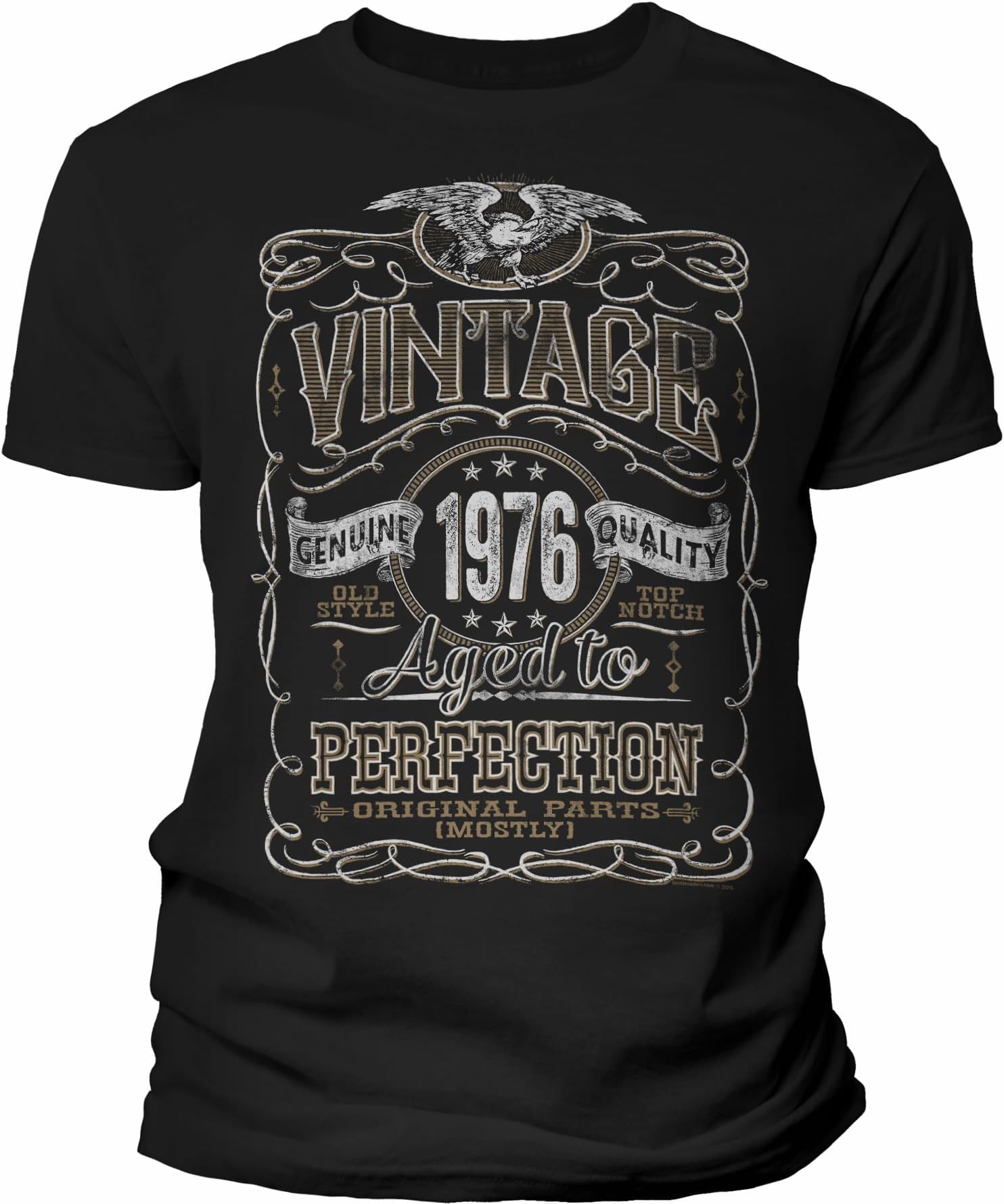 50th Birthday Gift for Men - Vintage 1976 Aged to Perfection - 50th Birthday Shirt
