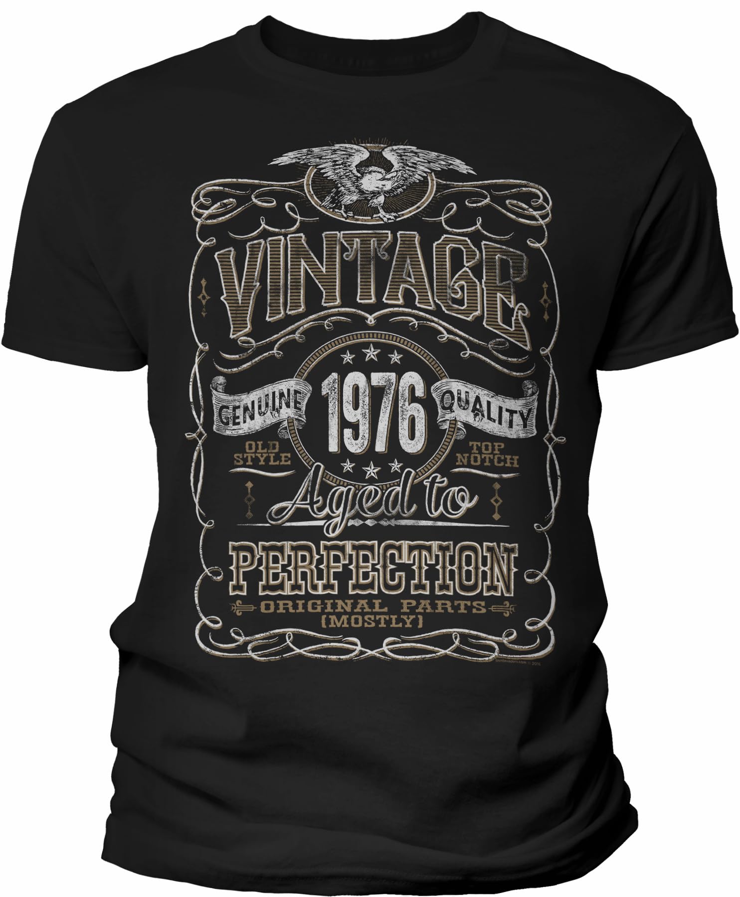 50th Birthday Gift for Men - Vintage 1976 Aged to Perfection - 50th Birthday Shirt