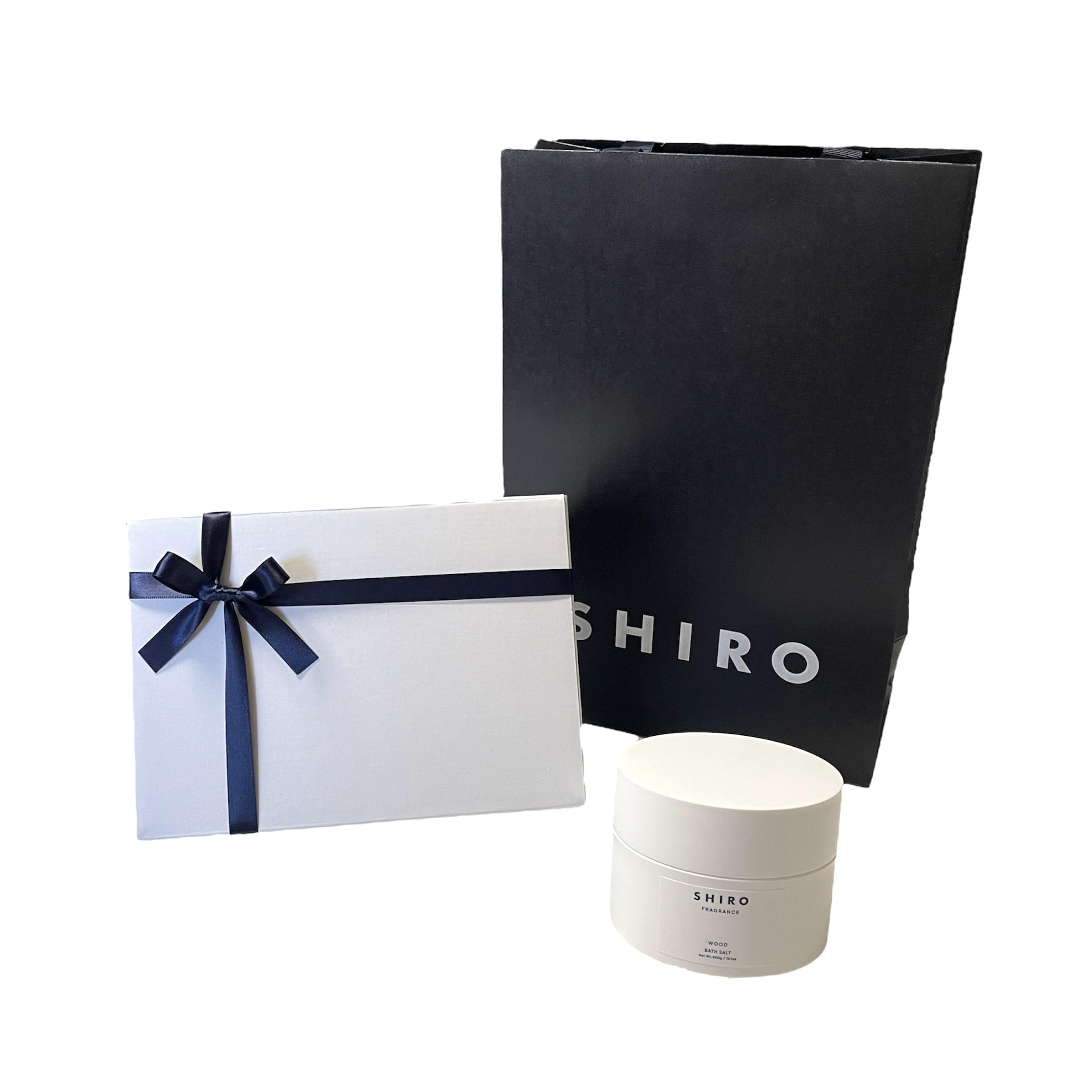 SHIRO 入浴剤 専用袋付き Amazon | 【ラッピング済 ショップバッグ付属】オリジナルBOX シロ