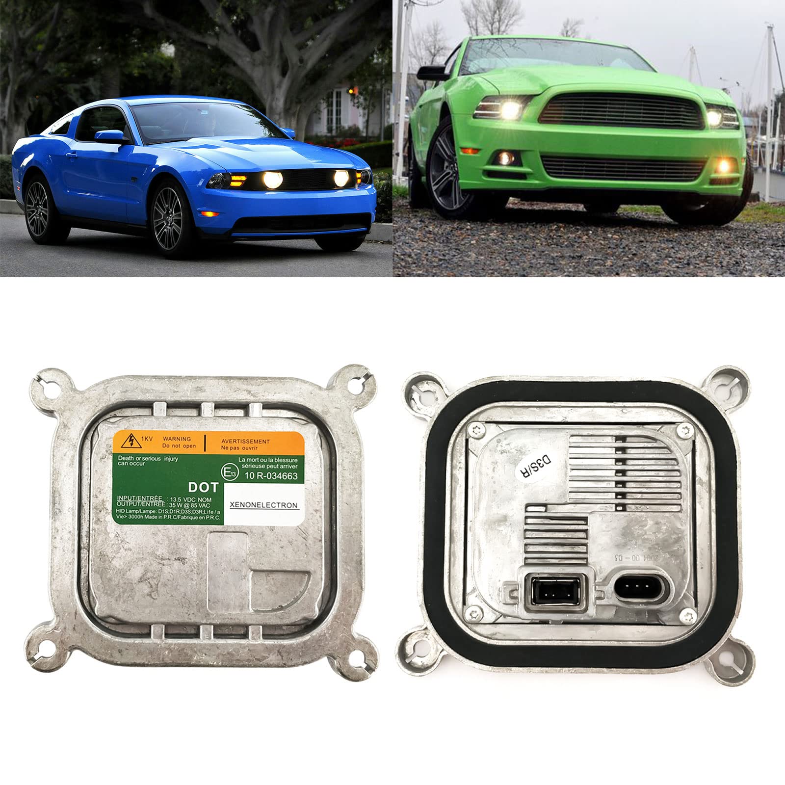 JzcsdkSIL Car Accessories Xenon Ballast Control Unit Computer 8A5Z13C170A Car Spare Parts- Compact-Size Suitable for Xenon Ballast D3s Bulb