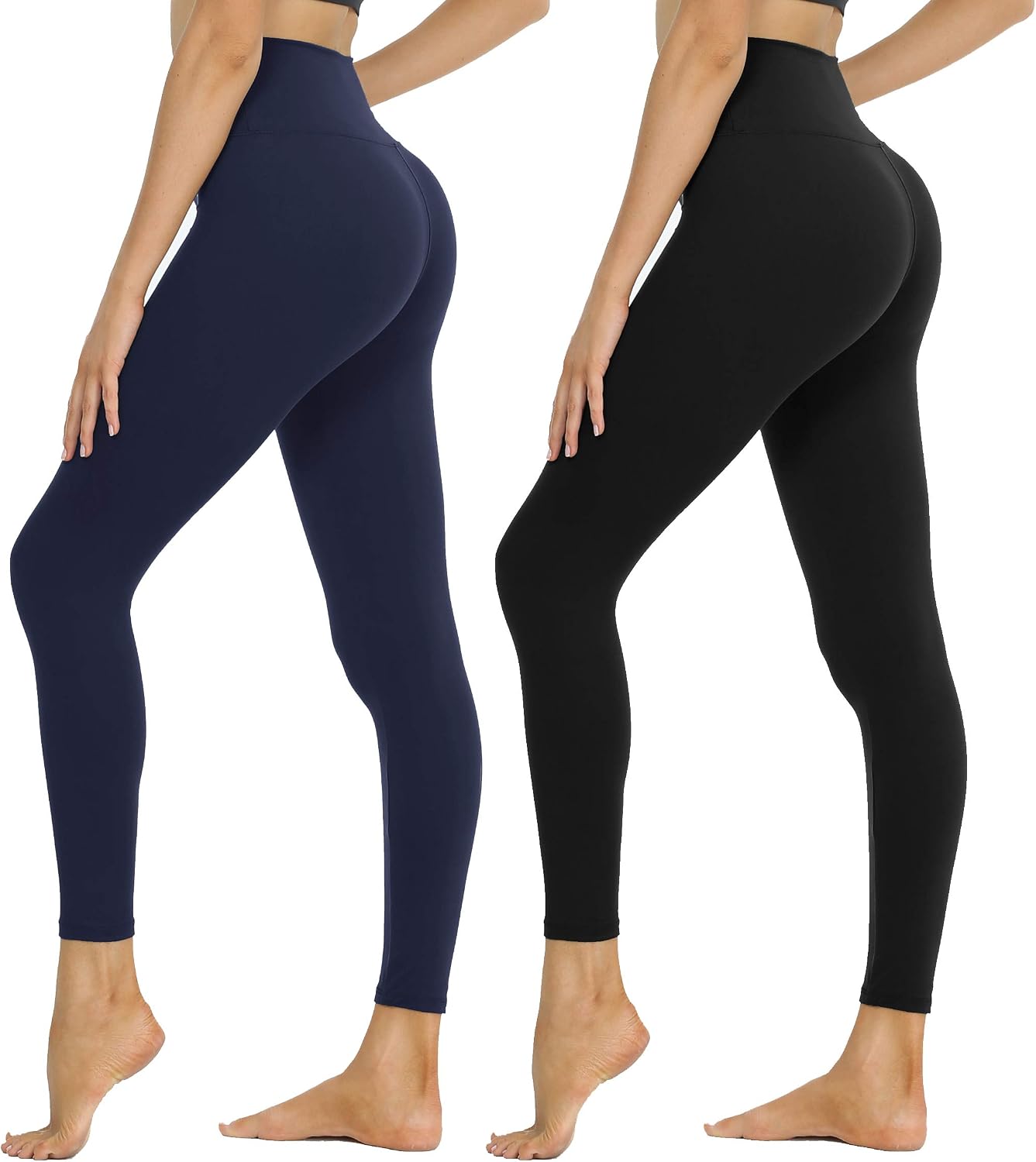 Syrinx High Waisted Leggings for Women - Buttery Soft Tummy Control Yoga Pants for Workout Running