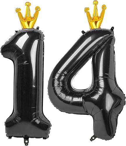 Miniatura 38 de Globo de número 5 de 40 pulgadas, globo de 5º cumpleaños, decoraciones de globos rosas de cinco años, globos de números 5, 15, 50, suministros