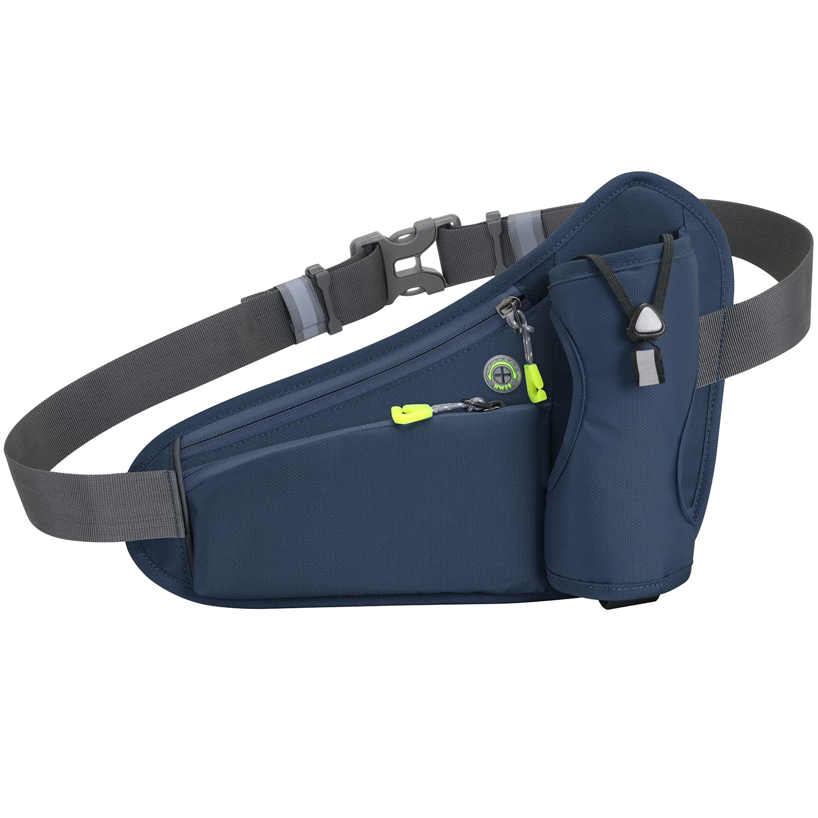 Sac Banane Personnalisable Toptie - Porte-bouteille Inclus - Bandes Réfléchissantes - Pour Sport Et Voyage