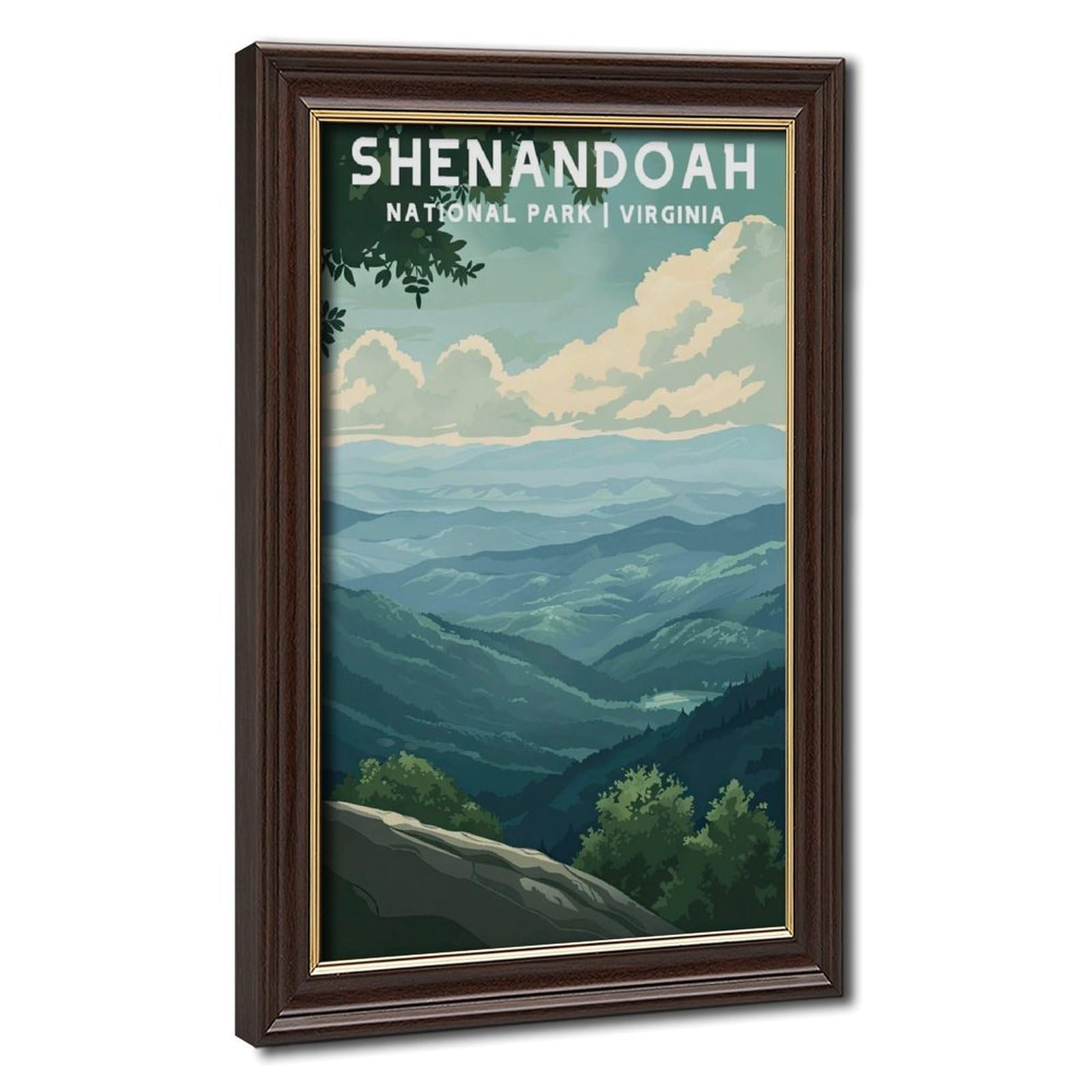 Bareronor Shenandoah Canvas Poster for Dorm Room Decor Gift