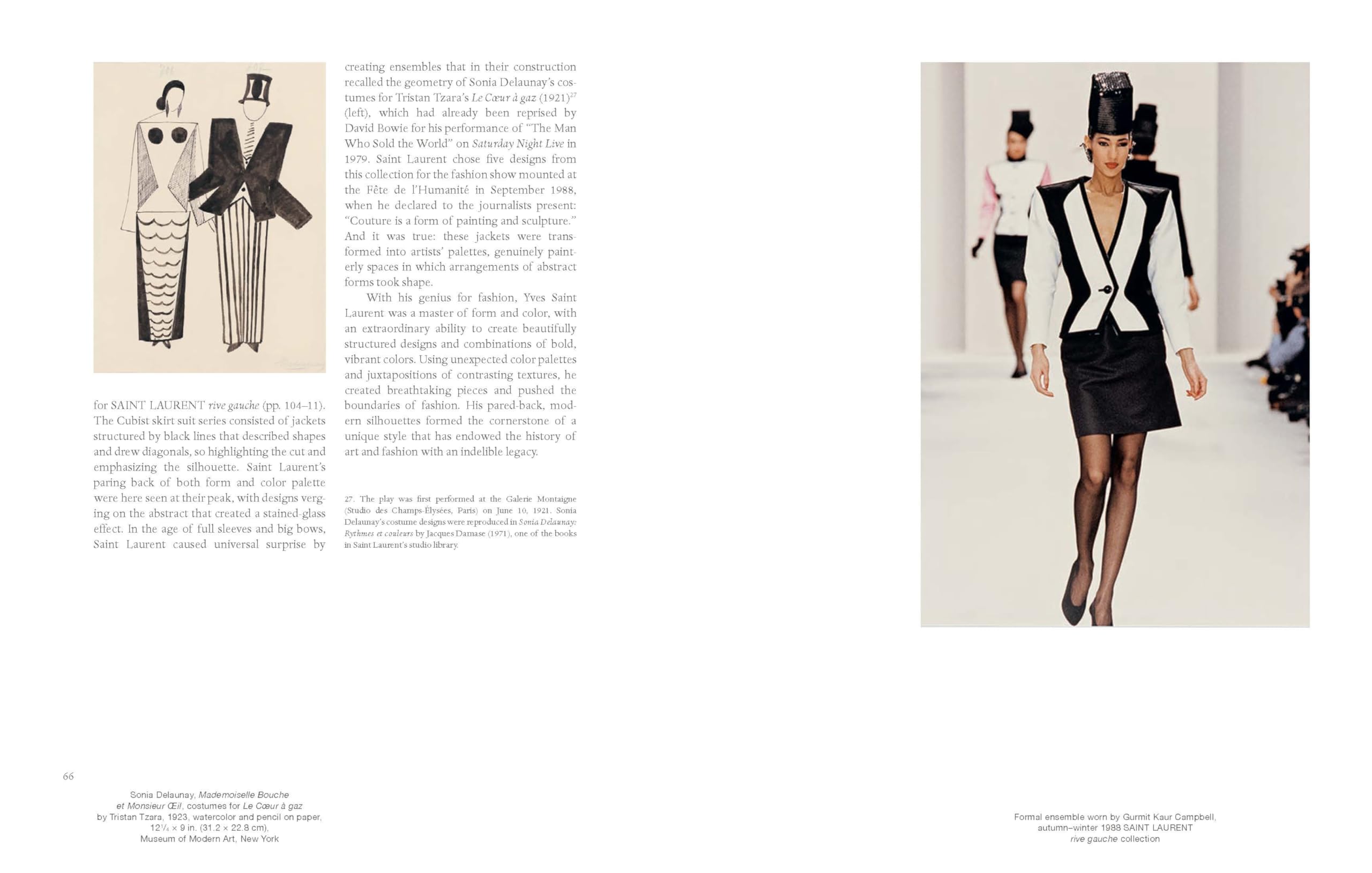 Yves Saint Laurent : Form and Fashion