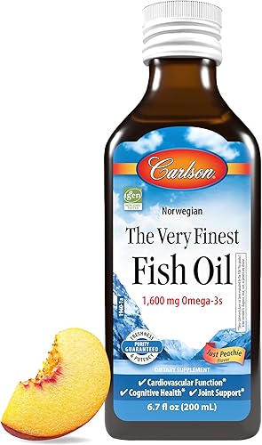 Carlson - El aceite de pescado muy fino 1600 mg de omega-3 suplemento de aceite de pescado lĂquido aceite de pescado noruego capturado en la Carlson - El aceite de pescado muy fino 1600 mg de omega-3 suplemento de aceite de pescado lĂquido aceite de pescado noruego capturado en la