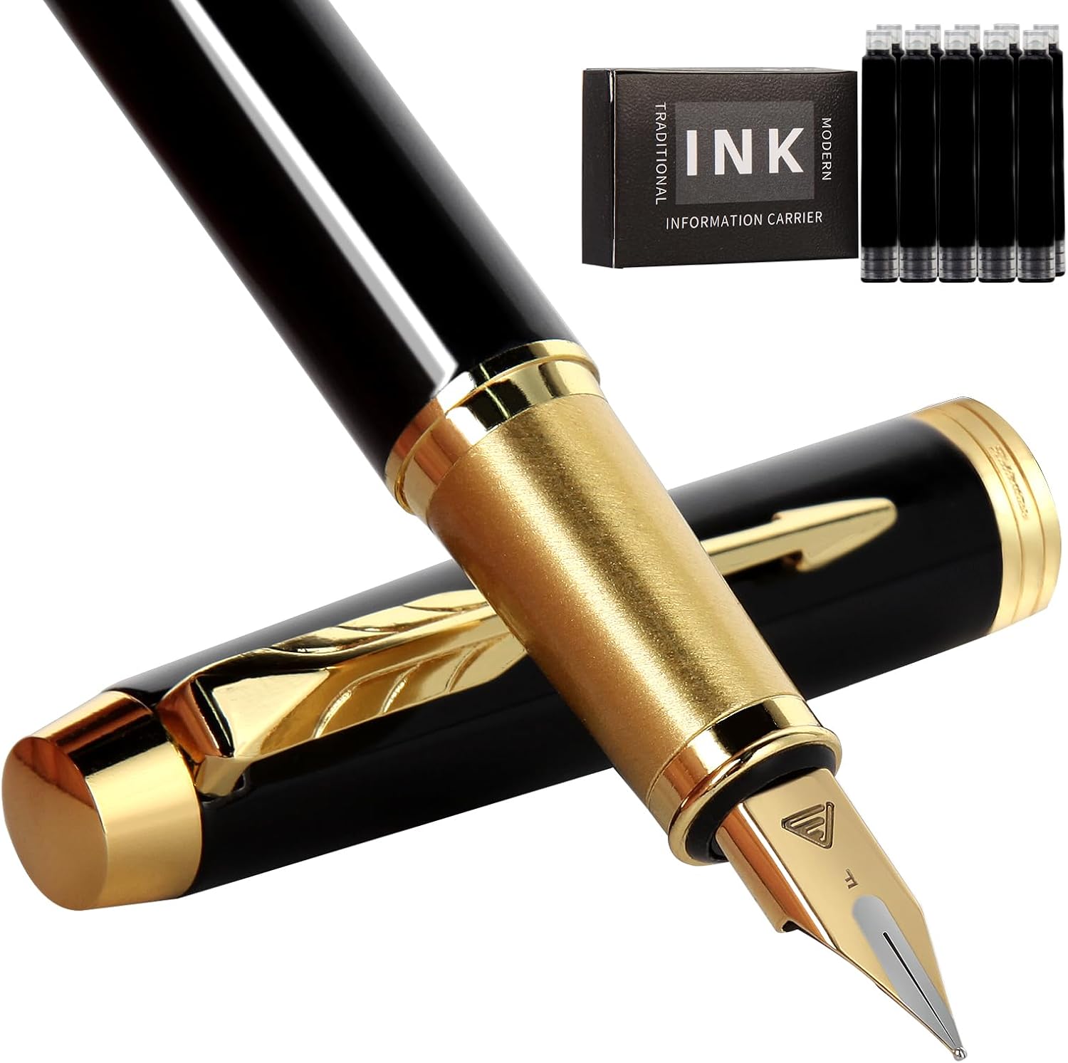 Zalantan Fountain Pen,luxury pens,Fine point smooth writing pens for journaling