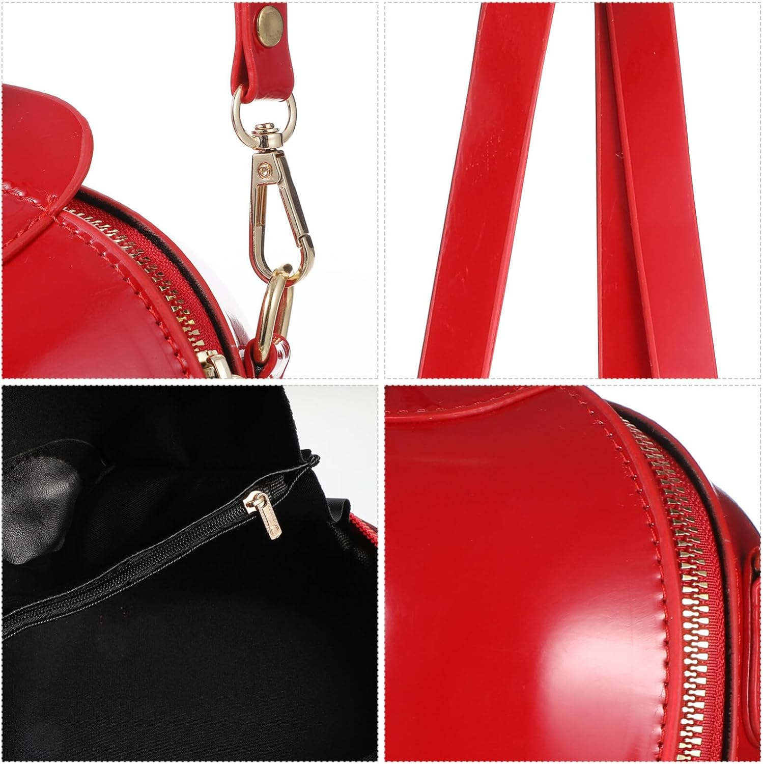 Shape Shoulder Bag Cute PU bag Trendy Belt Purse Coin Purse Crossbody Bag for Girl 1pc