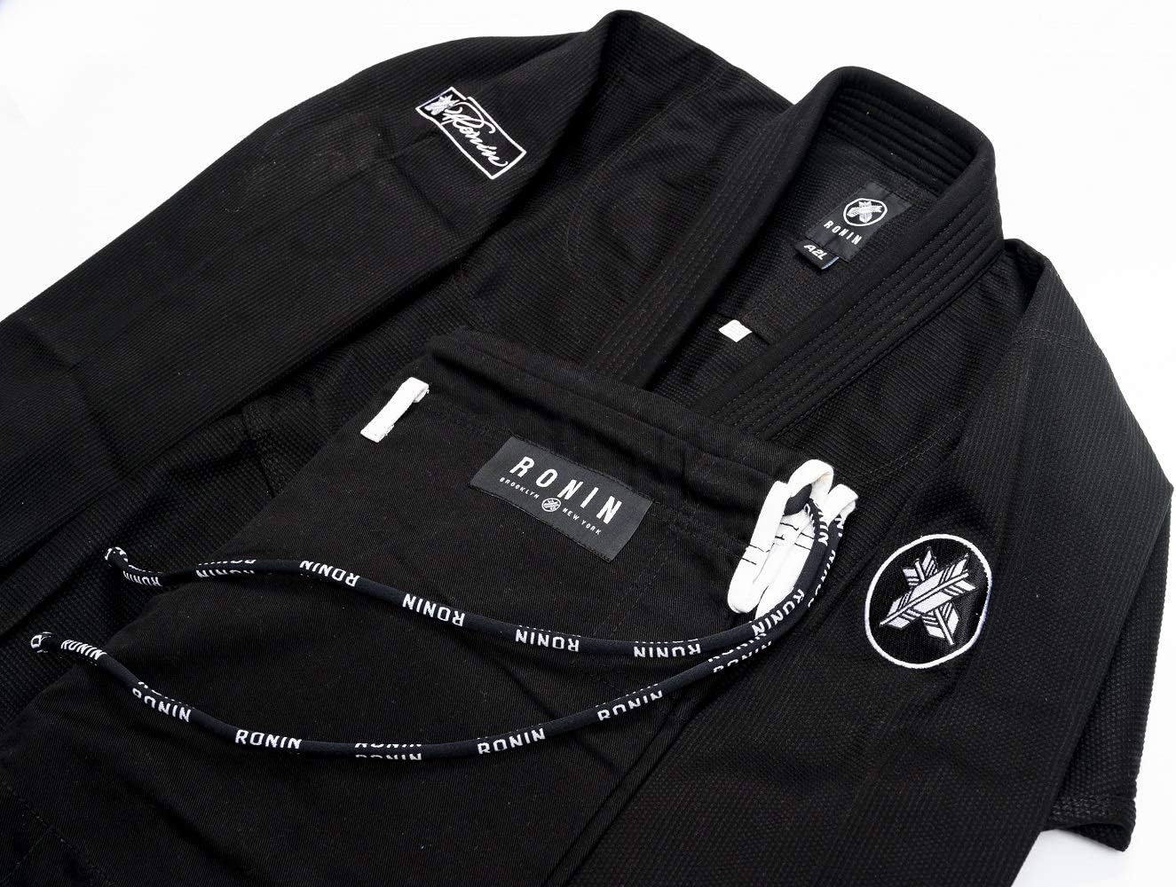 Ronin Signature BJJ Gi Uniform – Premium Light Pearl Weave for Jiu Jitsu