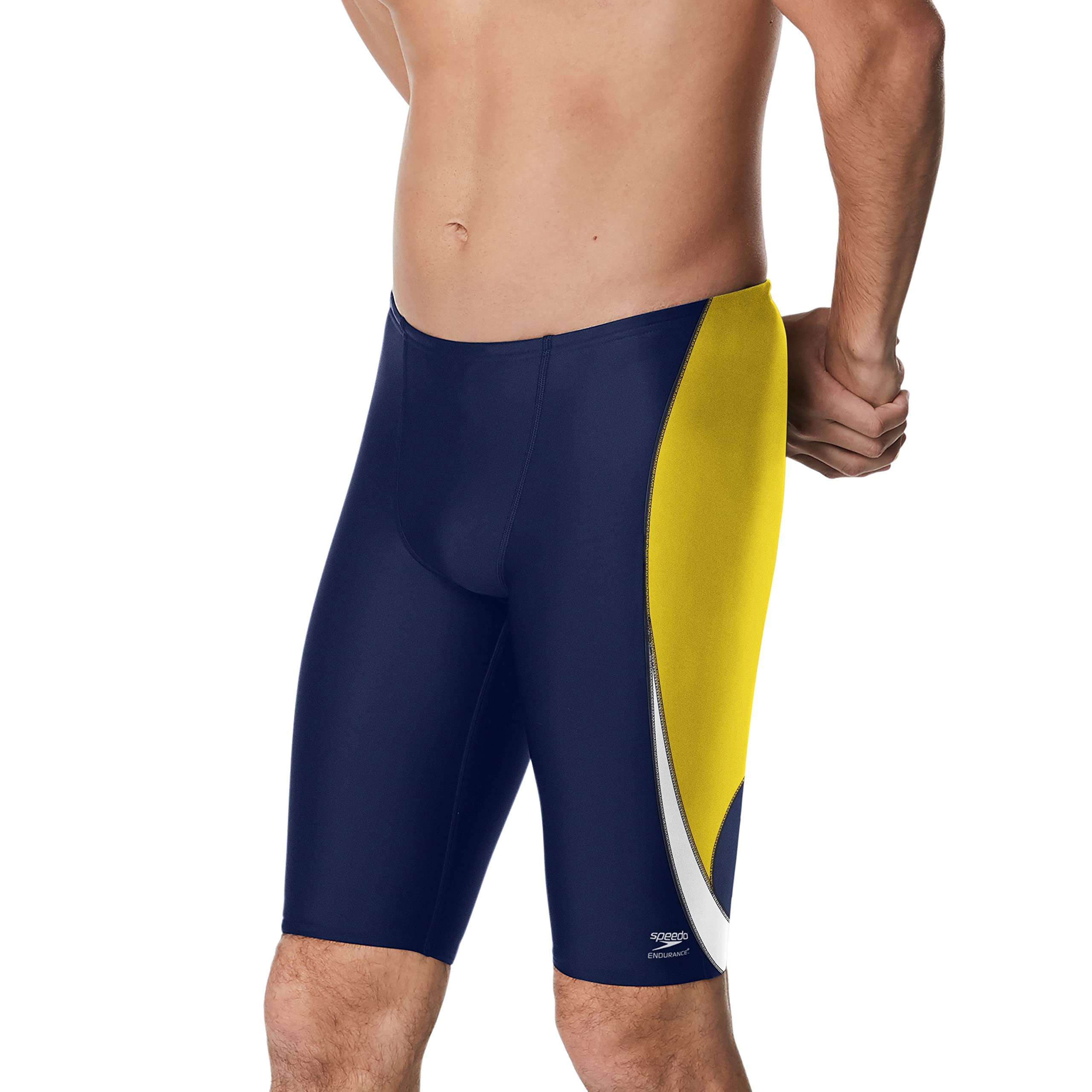 Speedo Maillot de Bain de Type Jammer Standard pour Homme, en Tissu à épissure Endurance+