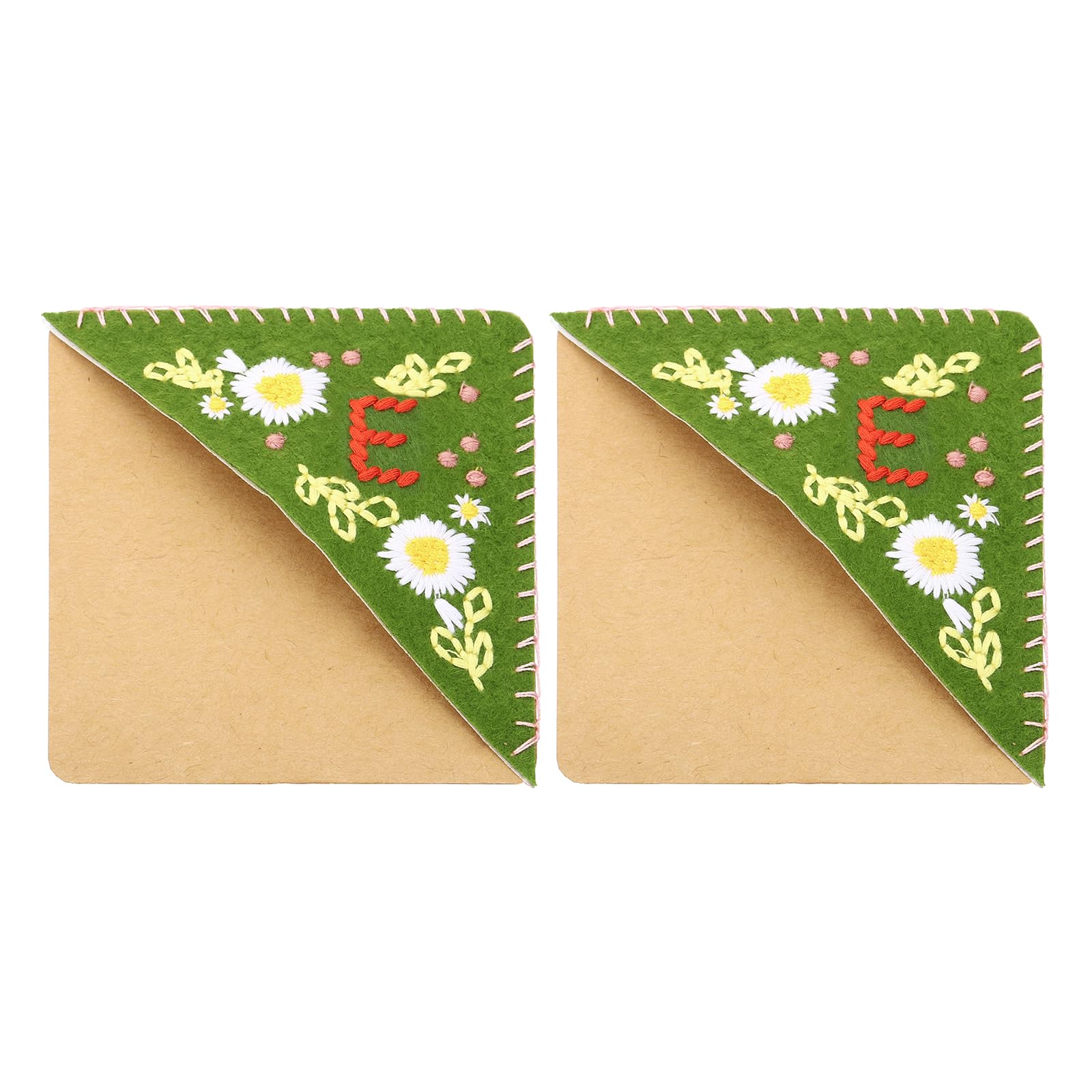 PATIKIL 2pcs Corner Bookmark