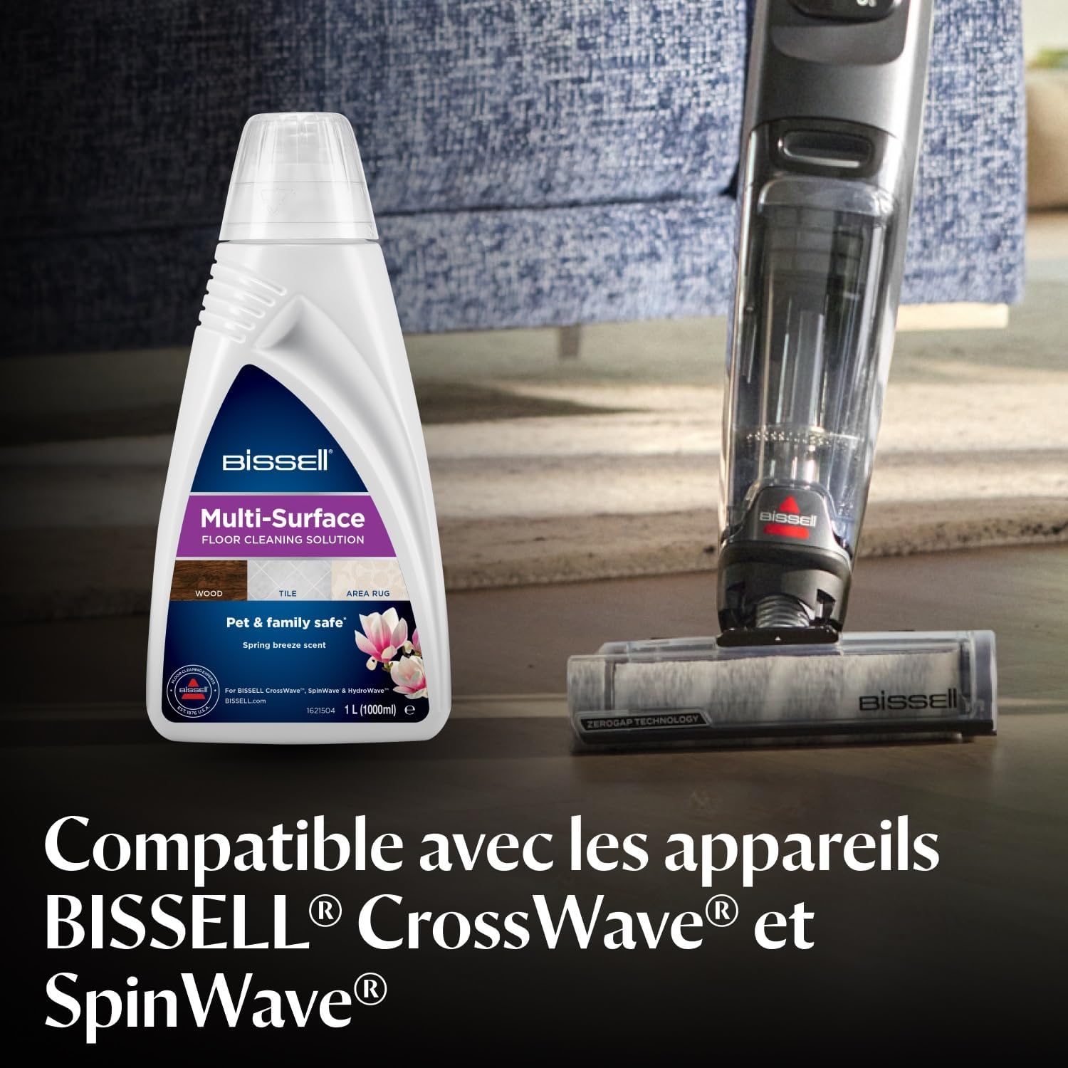 BISSELL Solution de Nettoyage Multi-Surfaces 1 L 1789L - Analyse des détails et conception