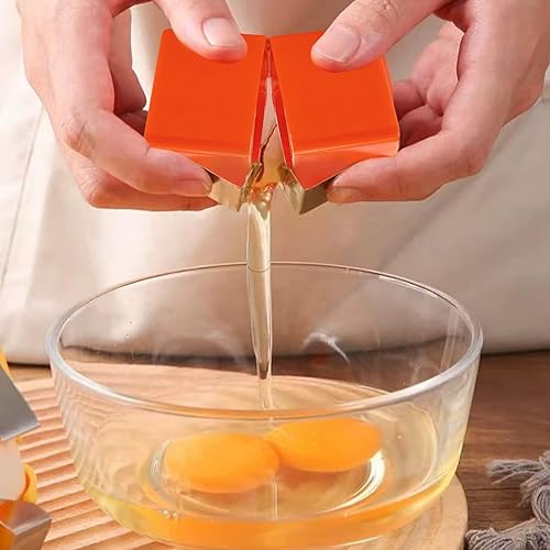 Miniatura 6 de Abridor de cáscara de huevo, abridor de huevos de mano multifuncional actualizado para huevos duros, cortador de cáscara de huevo de acero