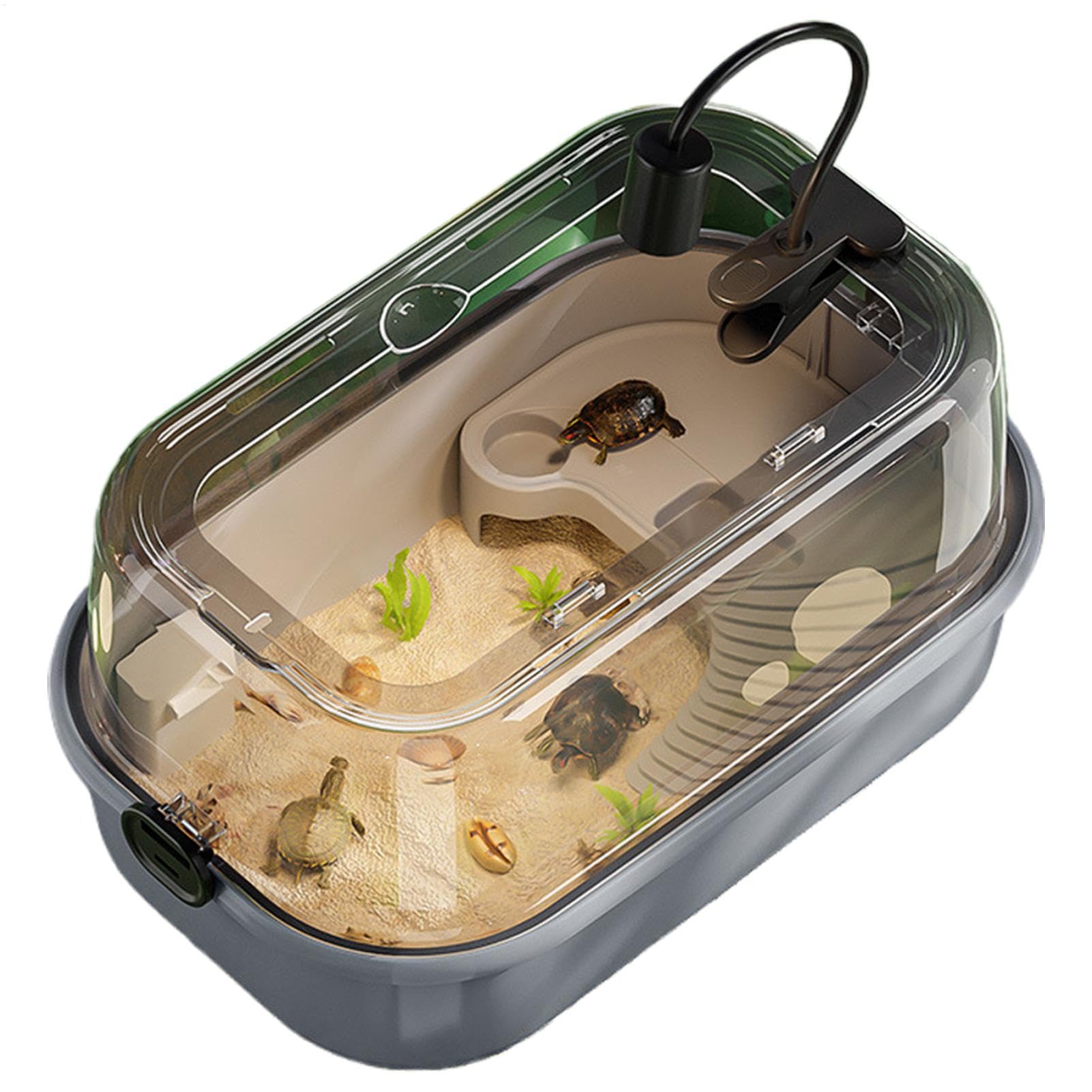 Turtle Terrarium Kit, kleines Schildkröten -Tank -Kit Turtle Aquarium -Kit