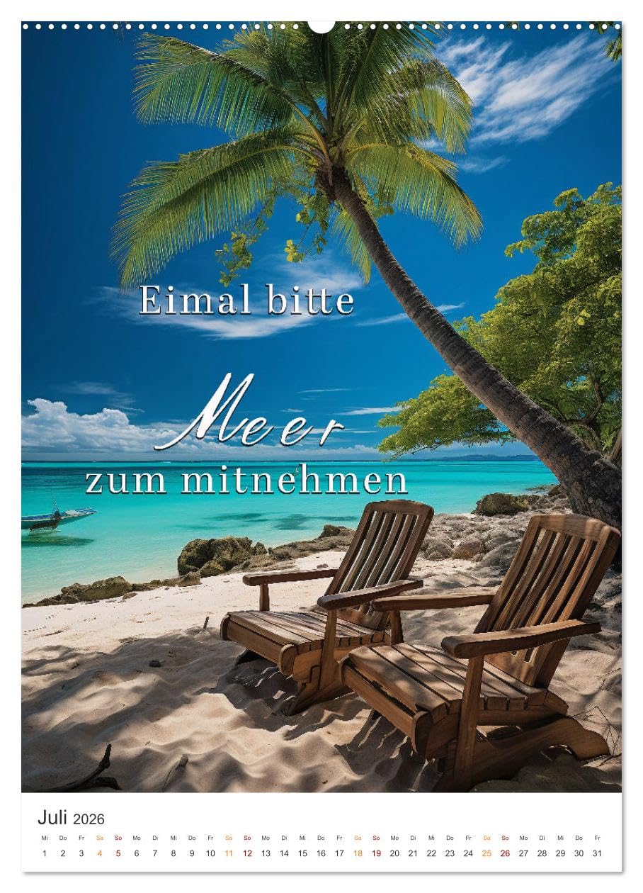 Meine Auszeit für die Seele (hochwertiger Premium Wandkalender 2026 DIN A2 hoch), Kunstdruck in Hochglanz: Auszeit für die Seele ist eine Gelegenheit, ... sich selbst zu nehmen. (CALVENDO Gesundheit)