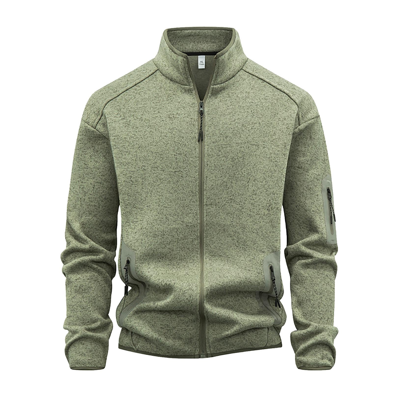Blouson bomber homme coupe classique veste décontractée à fermeture éclair taille M-4XL - 7