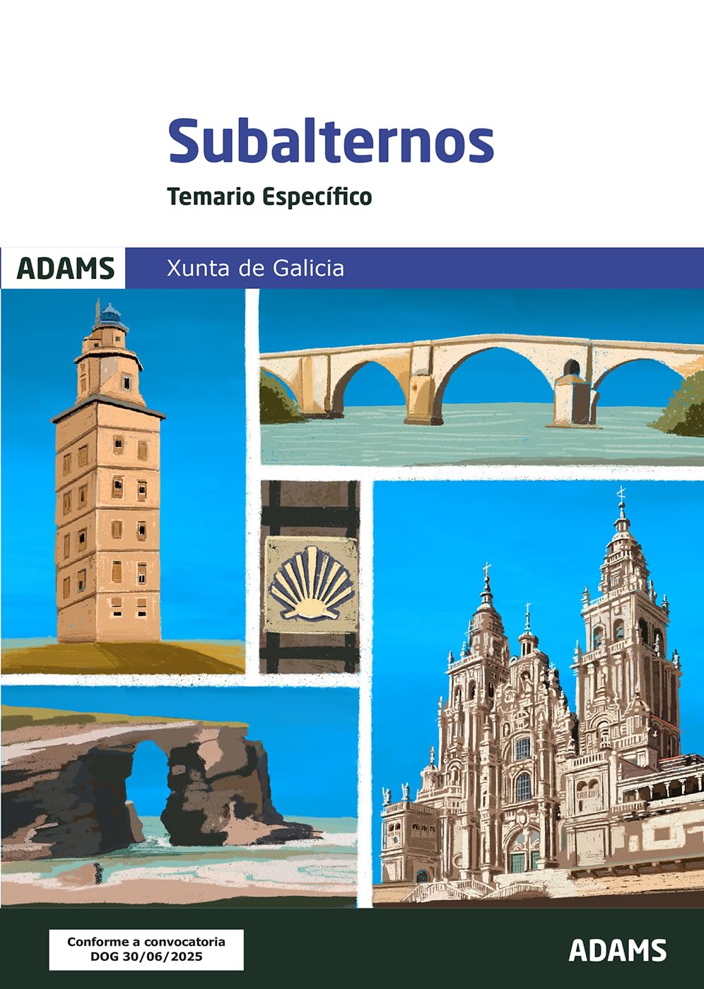 Temario específico Subalternos de la Xunta de Galicia (OPOSICIONES)